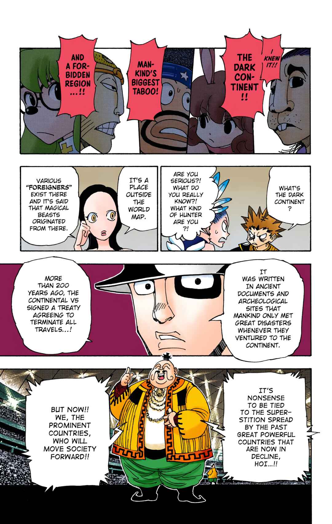 Page 3 Chapter 340 HUNTER x HUNTER (Official Colored)