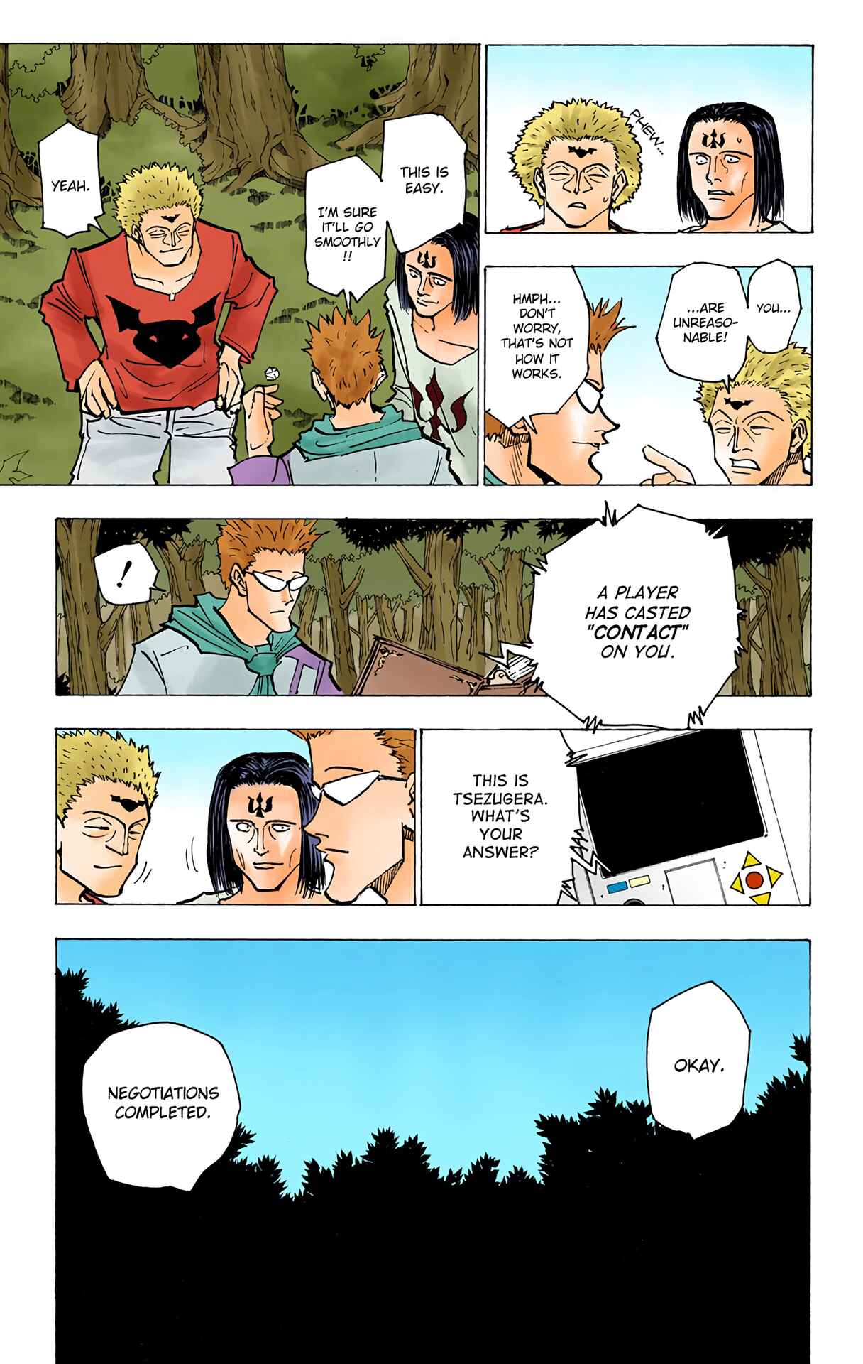 Page 19 Chapter 152 HUNTER x HUNTER (Official Colored)
