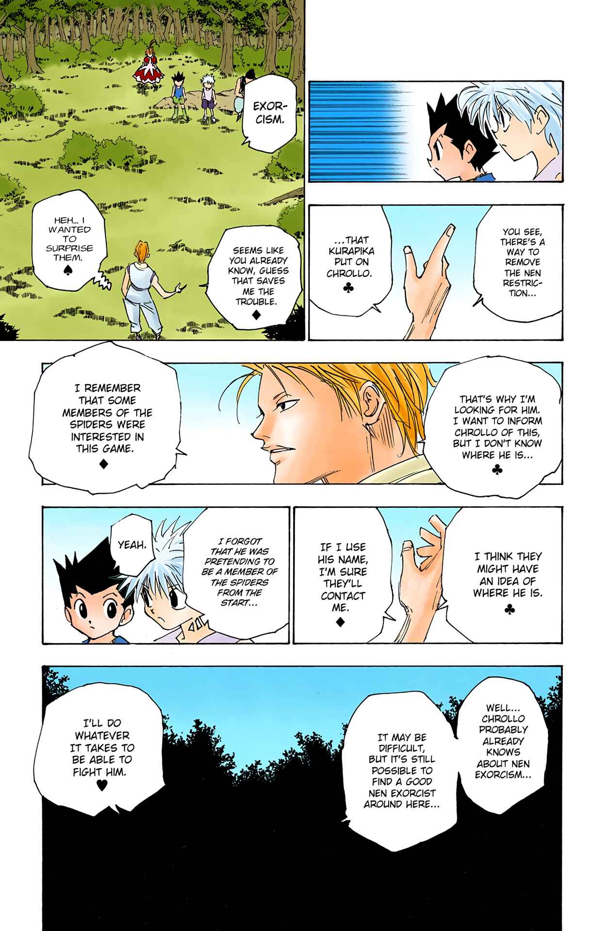Page 13 Chapter 158 HUNTER x HUNTER (Official Colored)