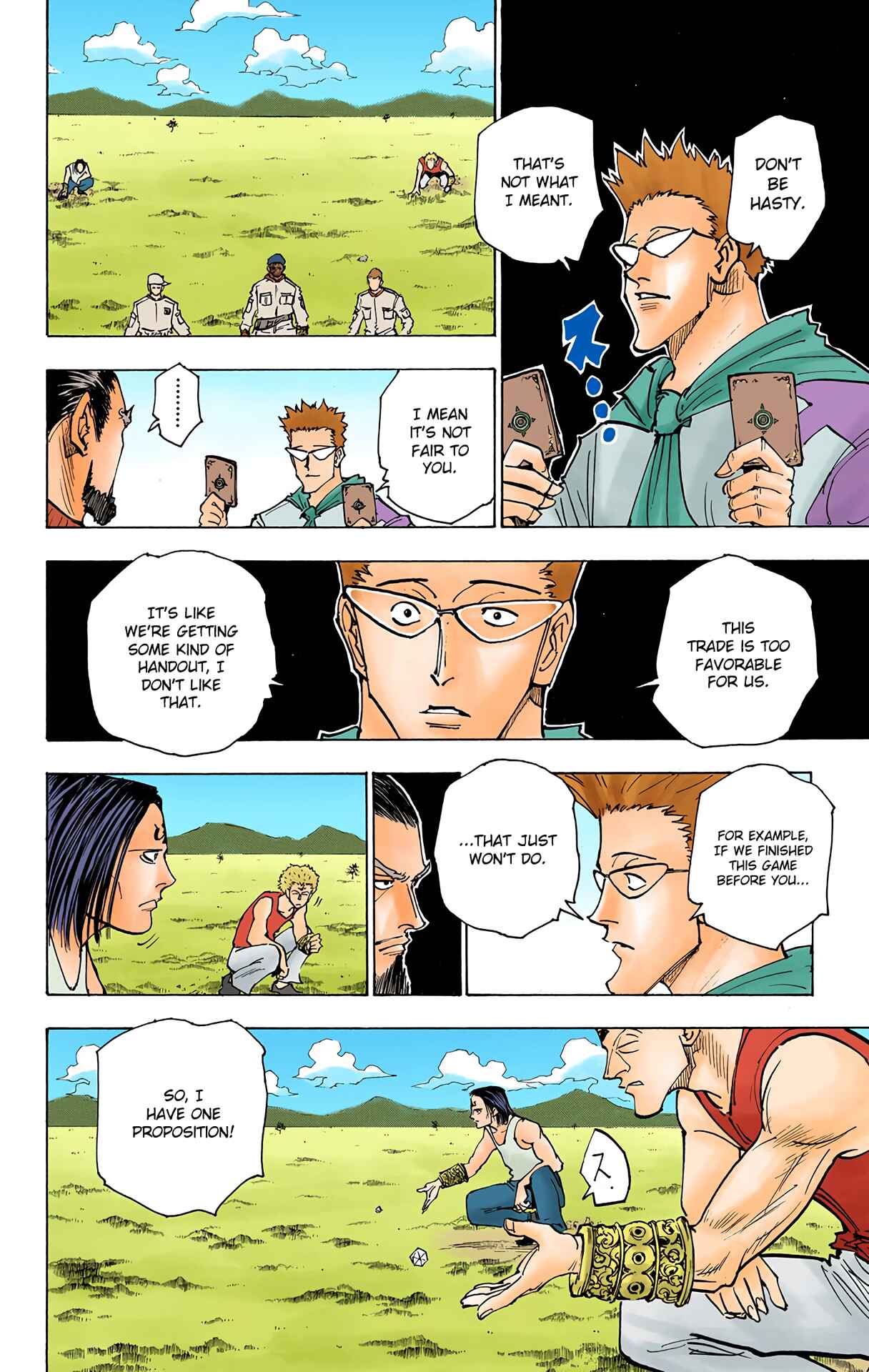 Page 4 Chapter 153 HUNTER x HUNTER (Official Colored)