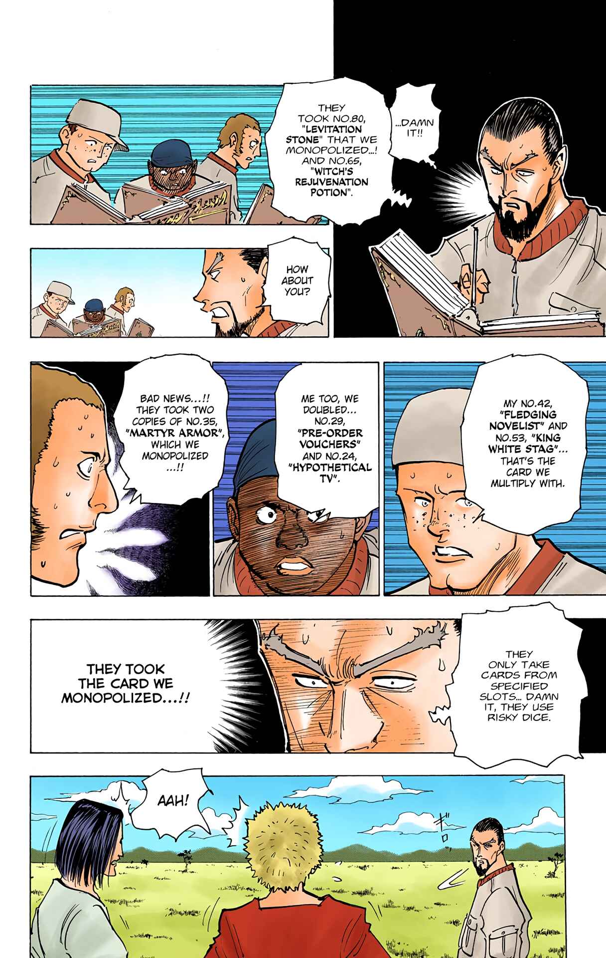 Page 8 Chapter 153 HUNTER x HUNTER (Official Colored)