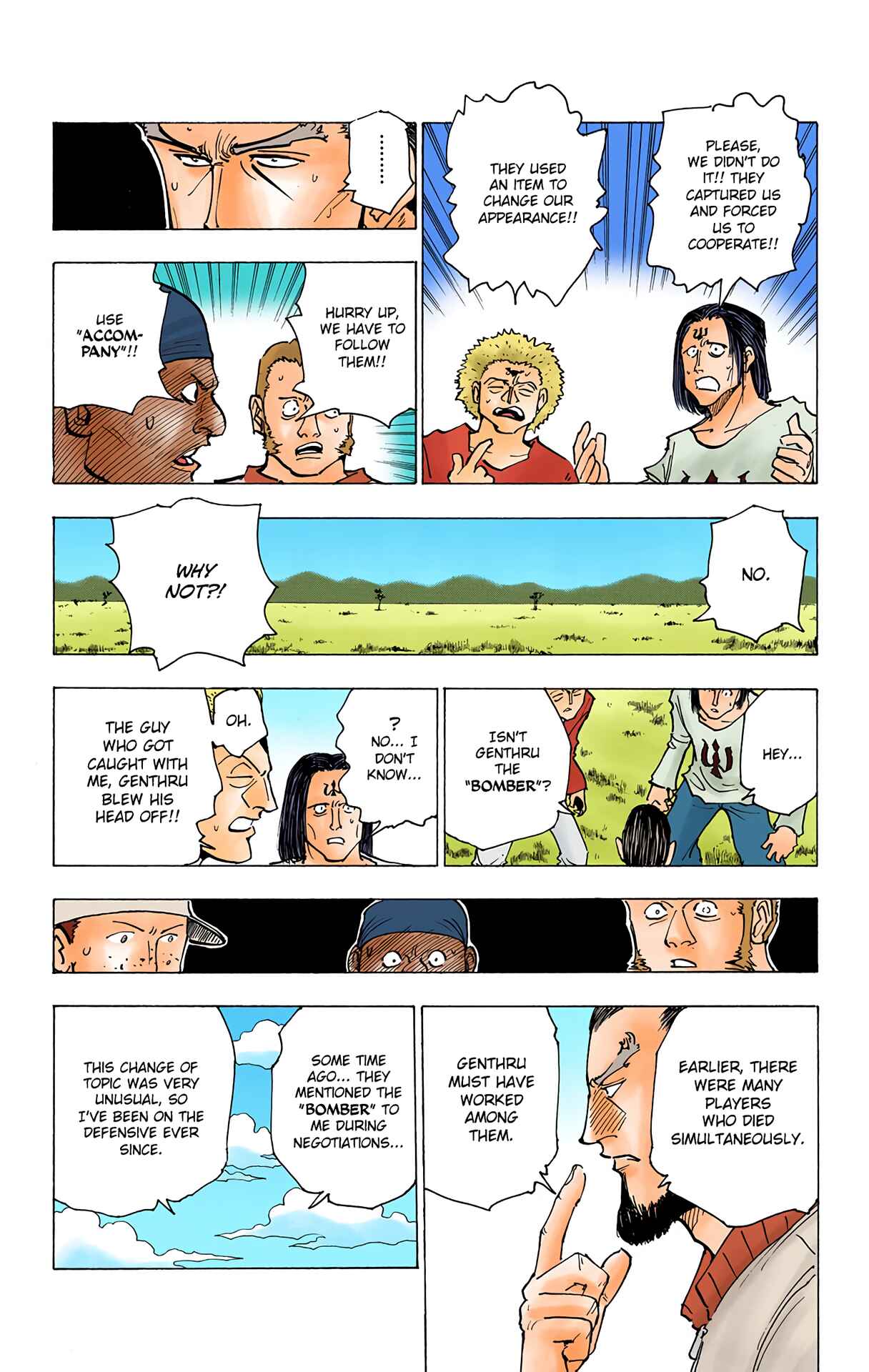 Page 9 Chapter 153 HUNTER x HUNTER (Official Colored)