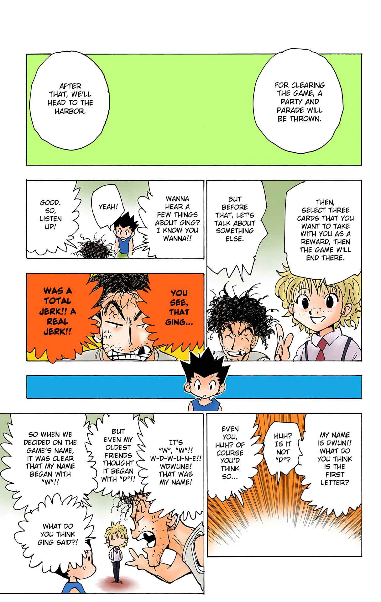 Page 7 Chapter 184 HUNTER x HUNTER (Official Colored)