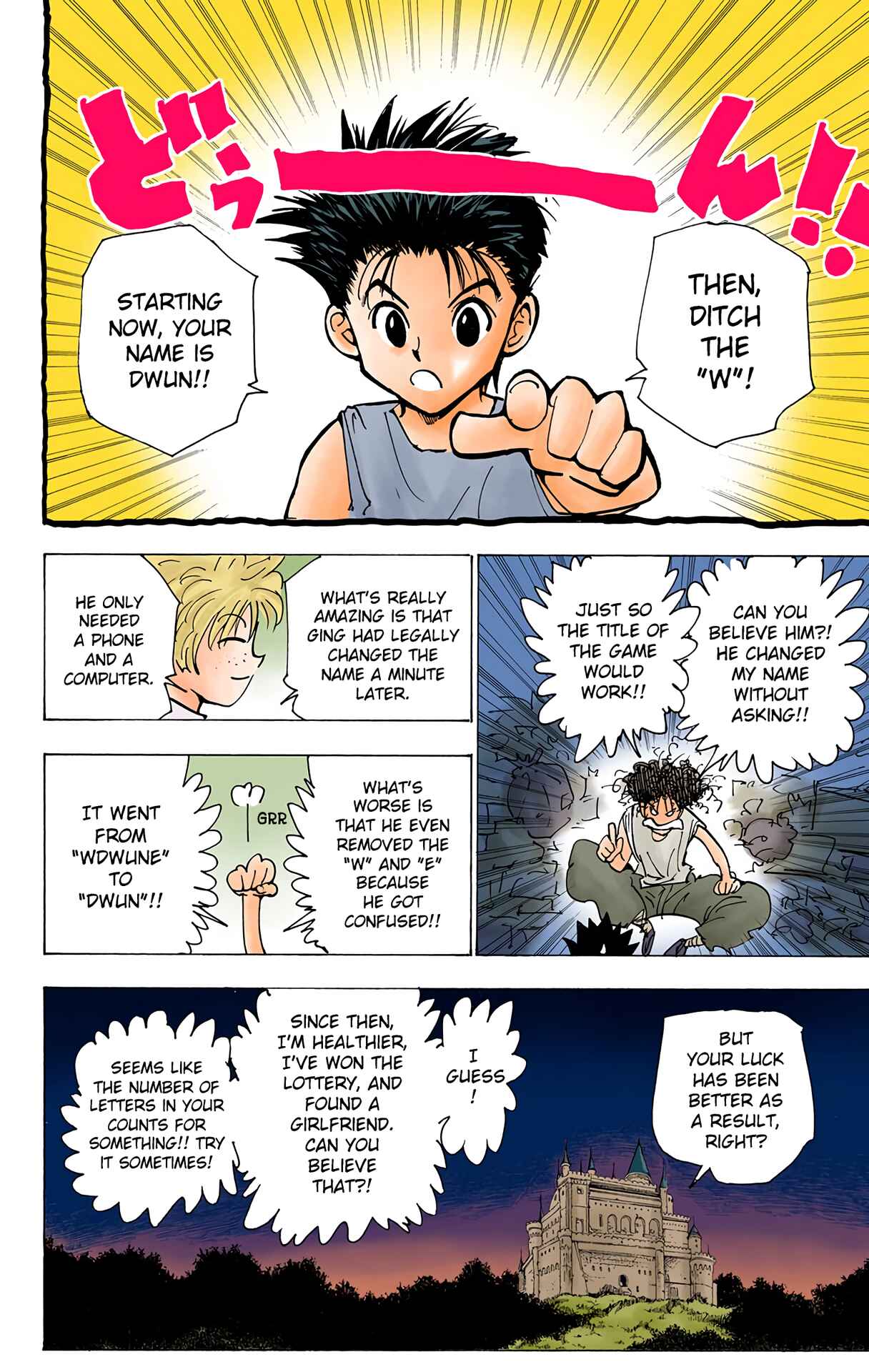 Page 8 Chapter 184 HUNTER x HUNTER (Official Colored)