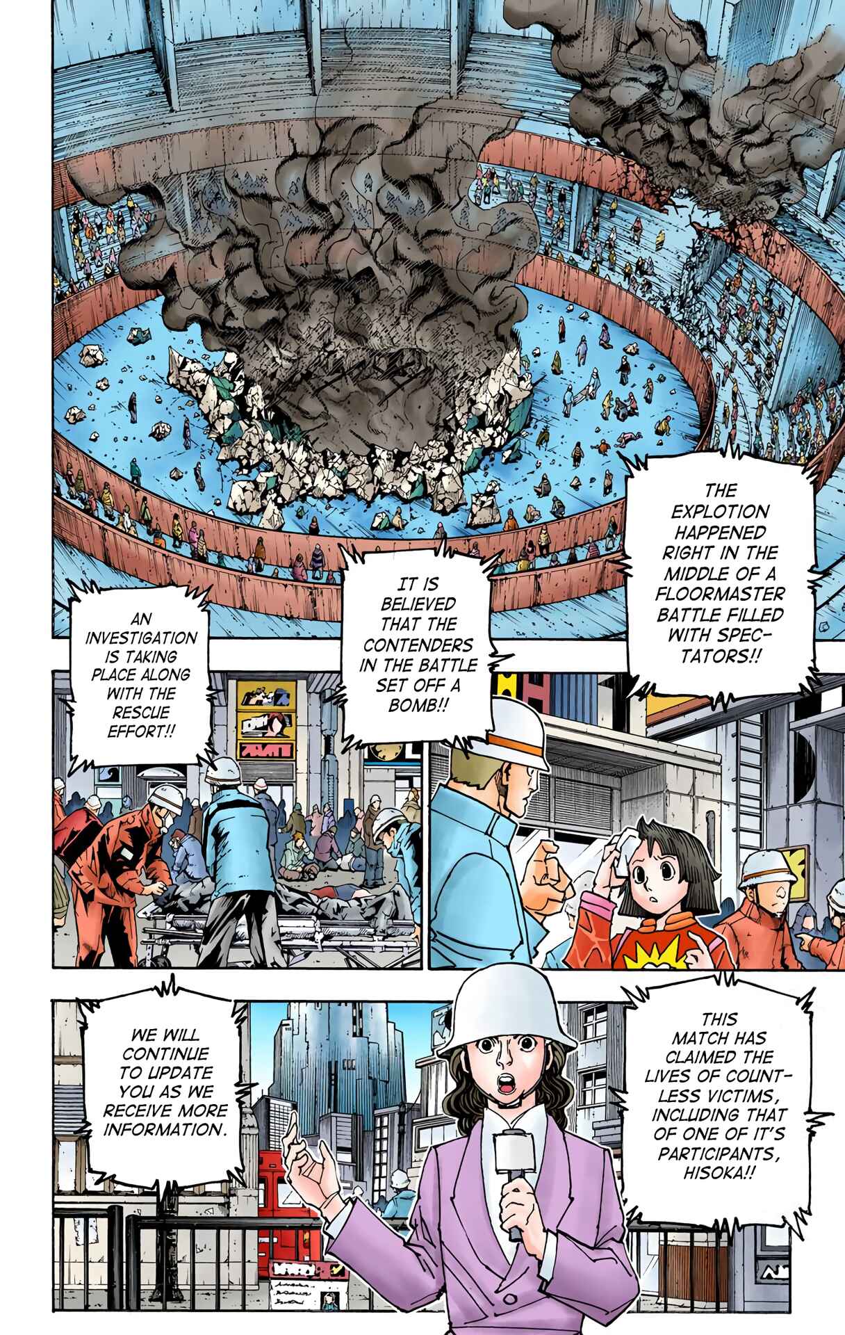 Page 2 Chapter 357 HUNTER x HUNTER (Official Colored)