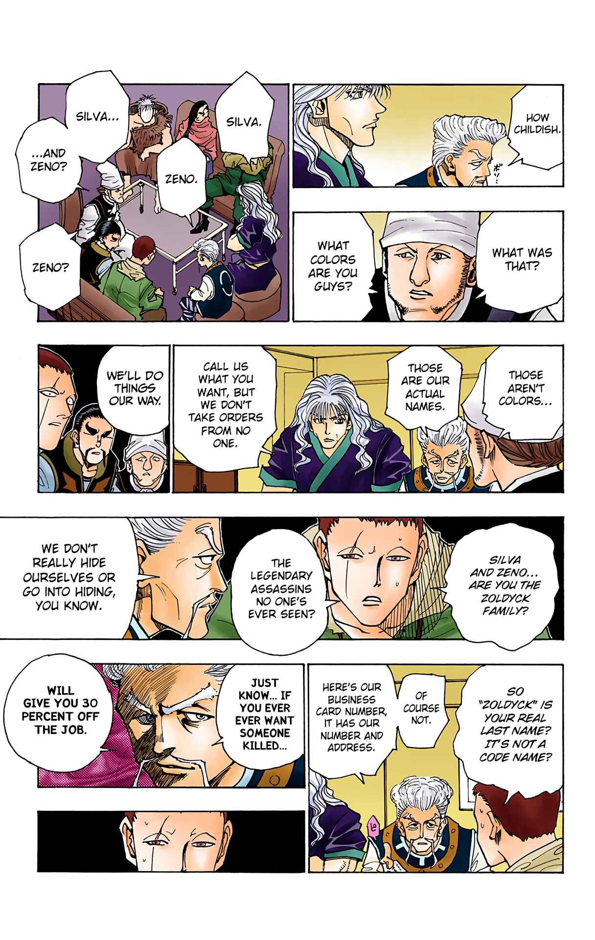 Page 5 Chapter 95 HUNTER x HUNTER (Official Colored)