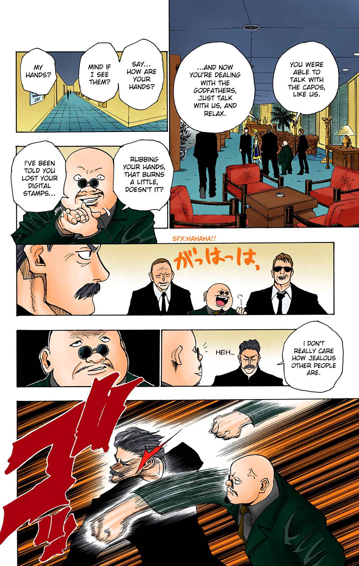 Page 8 Chapter 95 HUNTER x HUNTER (Official Colored)