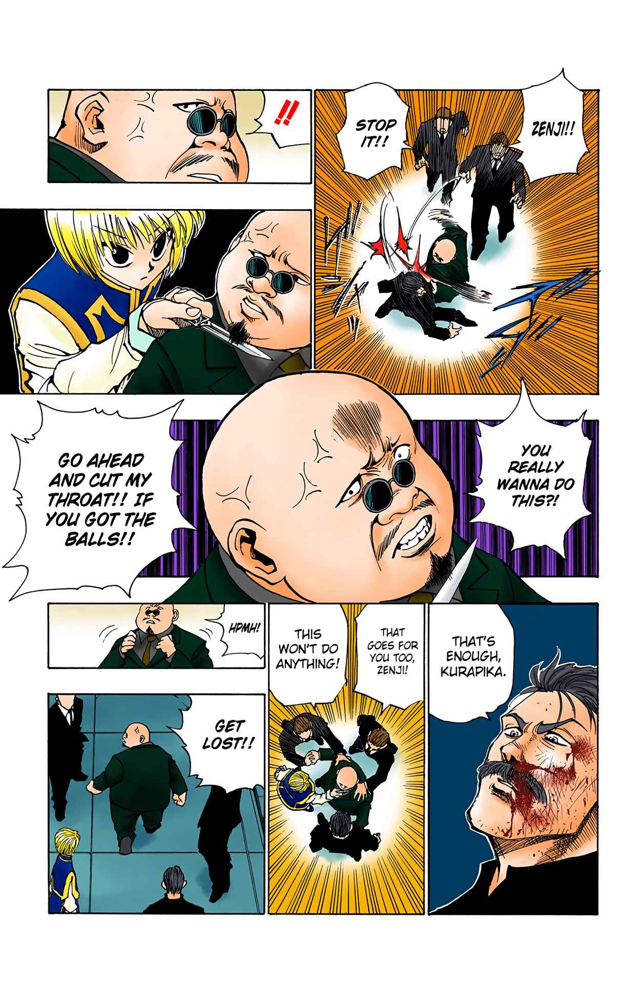 Page 9 Chapter 95 HUNTER x HUNTER (Official Colored)