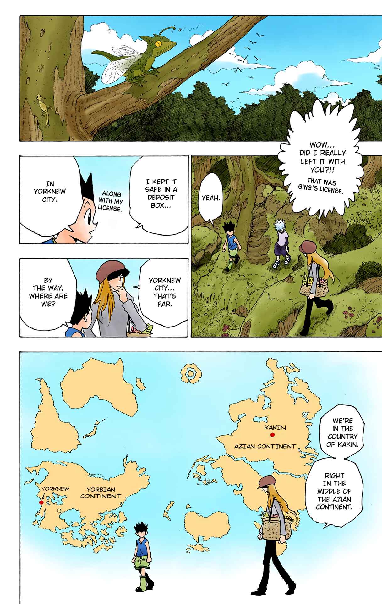 Page 4 Chapter 186 HUNTER x HUNTER (Official Colored)