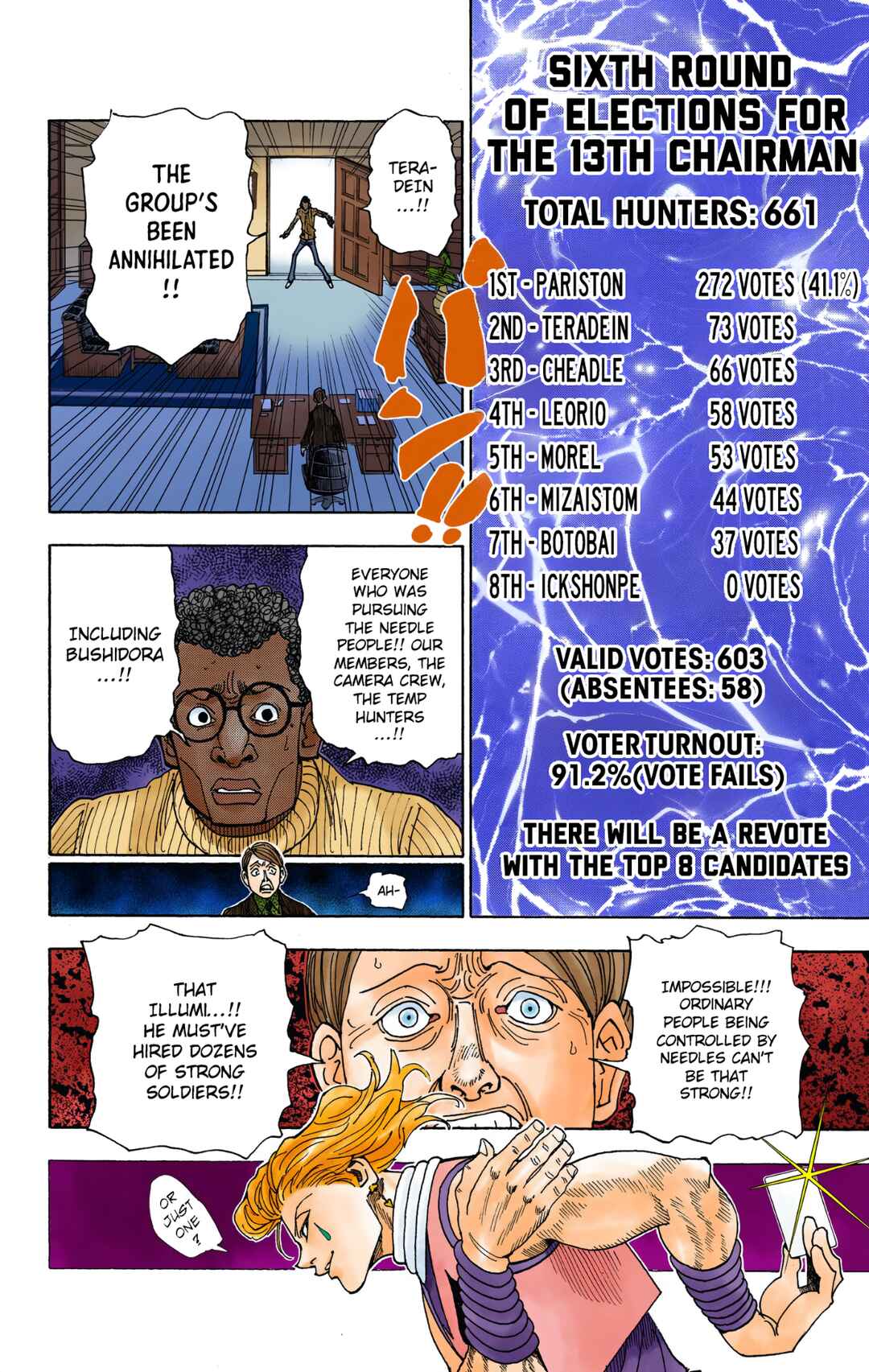 Page 15 Chapter 329 HUNTER x HUNTER (Official Colored)