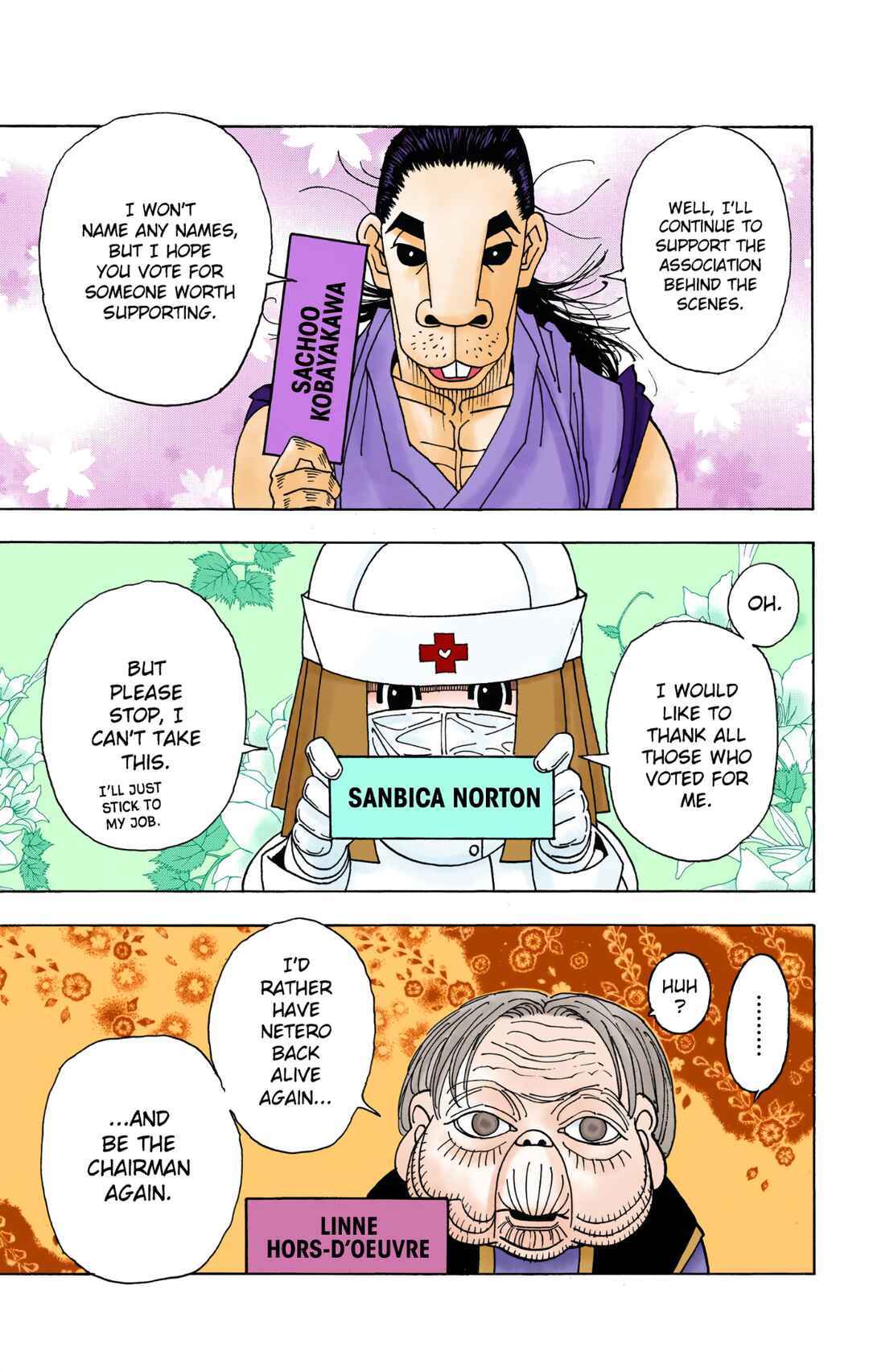 Page 4 Chapter 329 HUNTER x HUNTER (Official Colored)