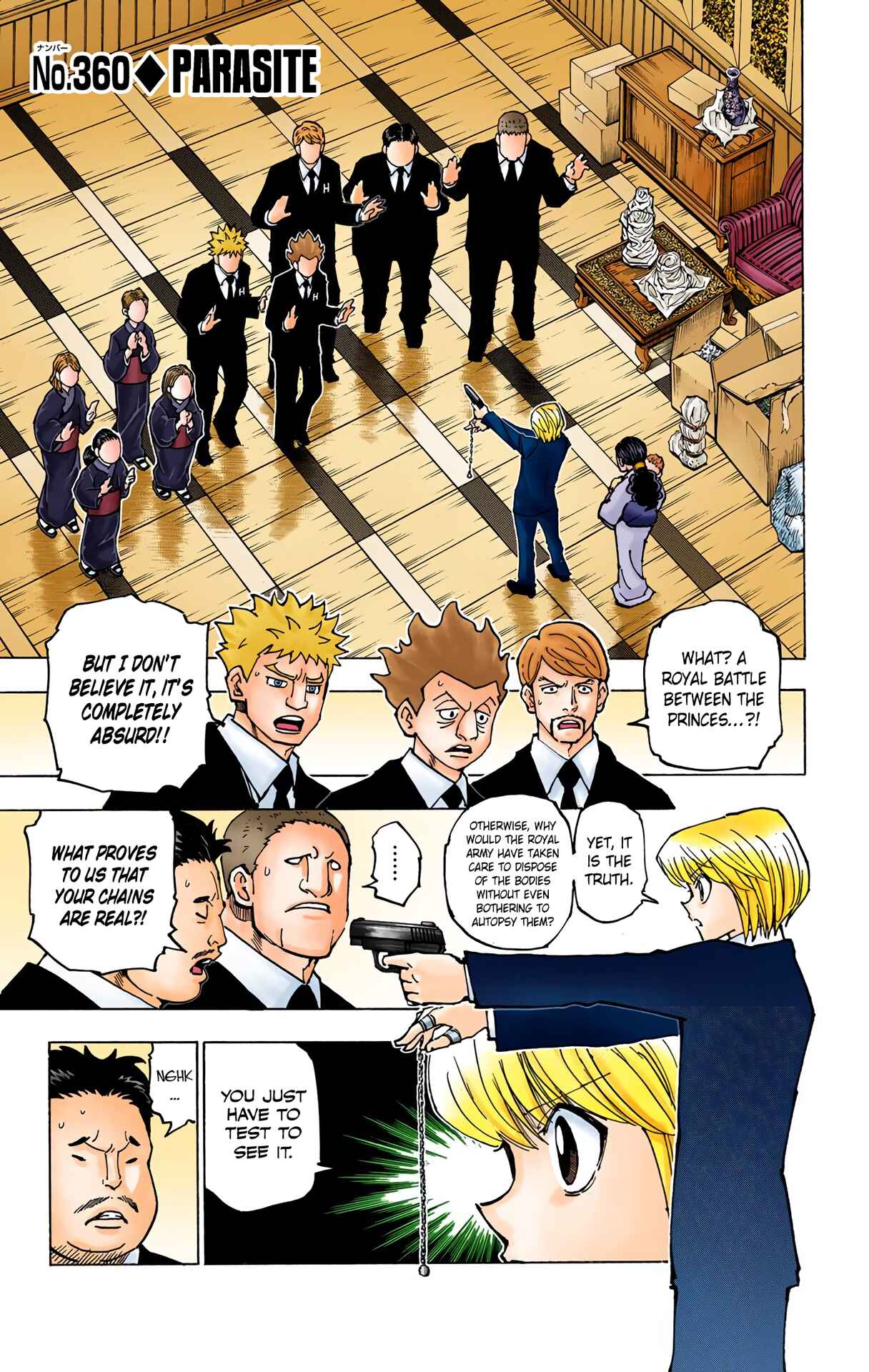 Page 1 Chapter 360 HUNTER x HUNTER (Official Colored)