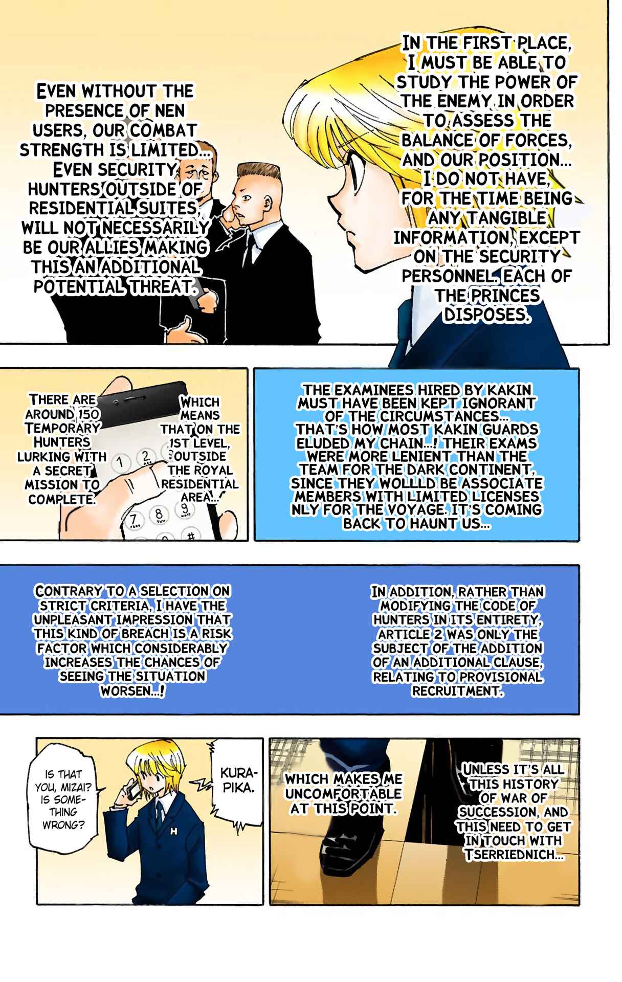 Page 12 Chapter 358 HUNTER x HUNTER (Official Colored)