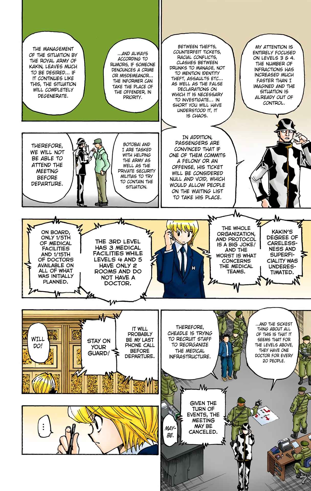 Page 13 Chapter 358 HUNTER x HUNTER (Official Colored)