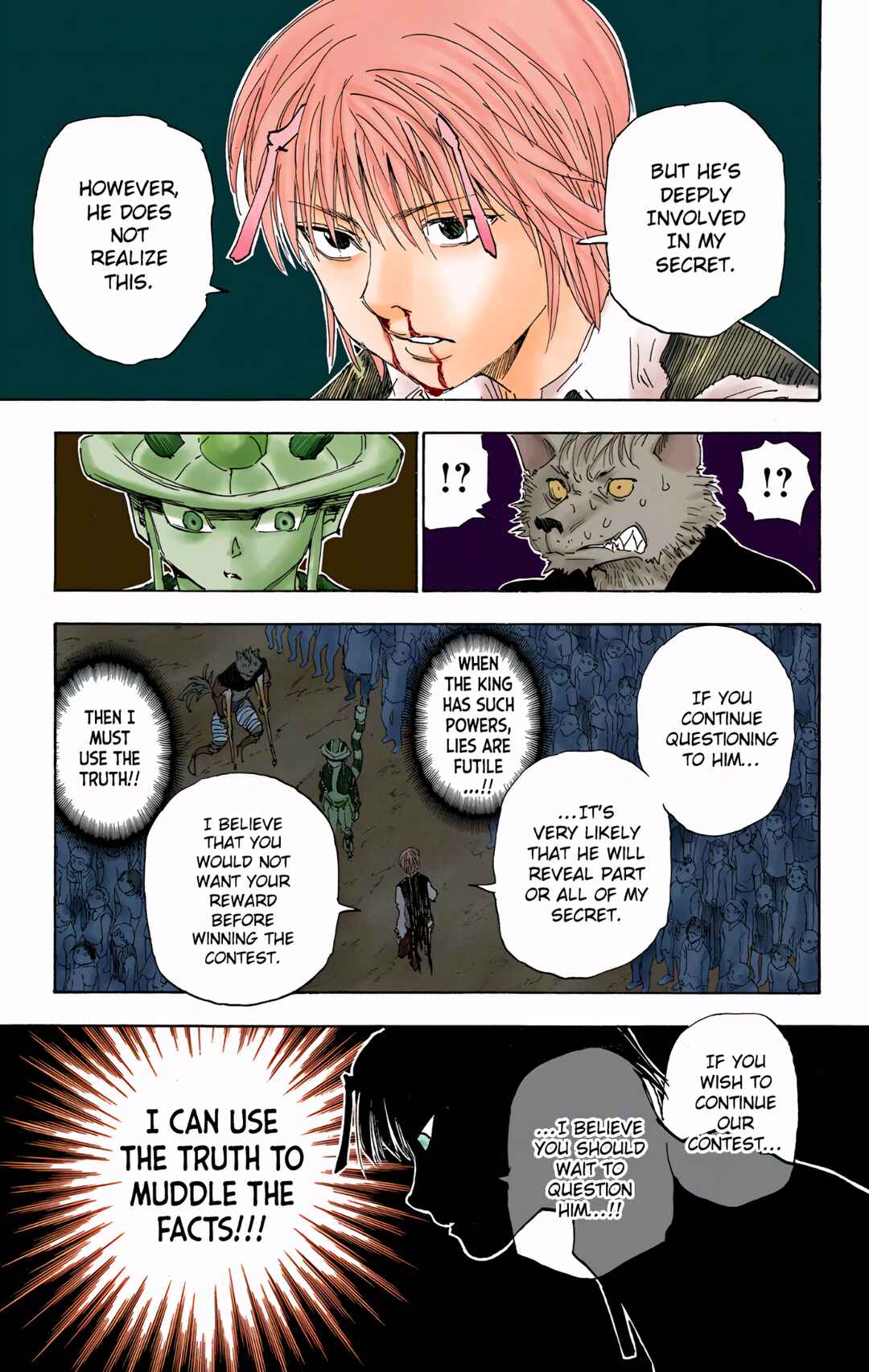 Page 12 Chapter 312 HUNTER x HUNTER (Official Colored)