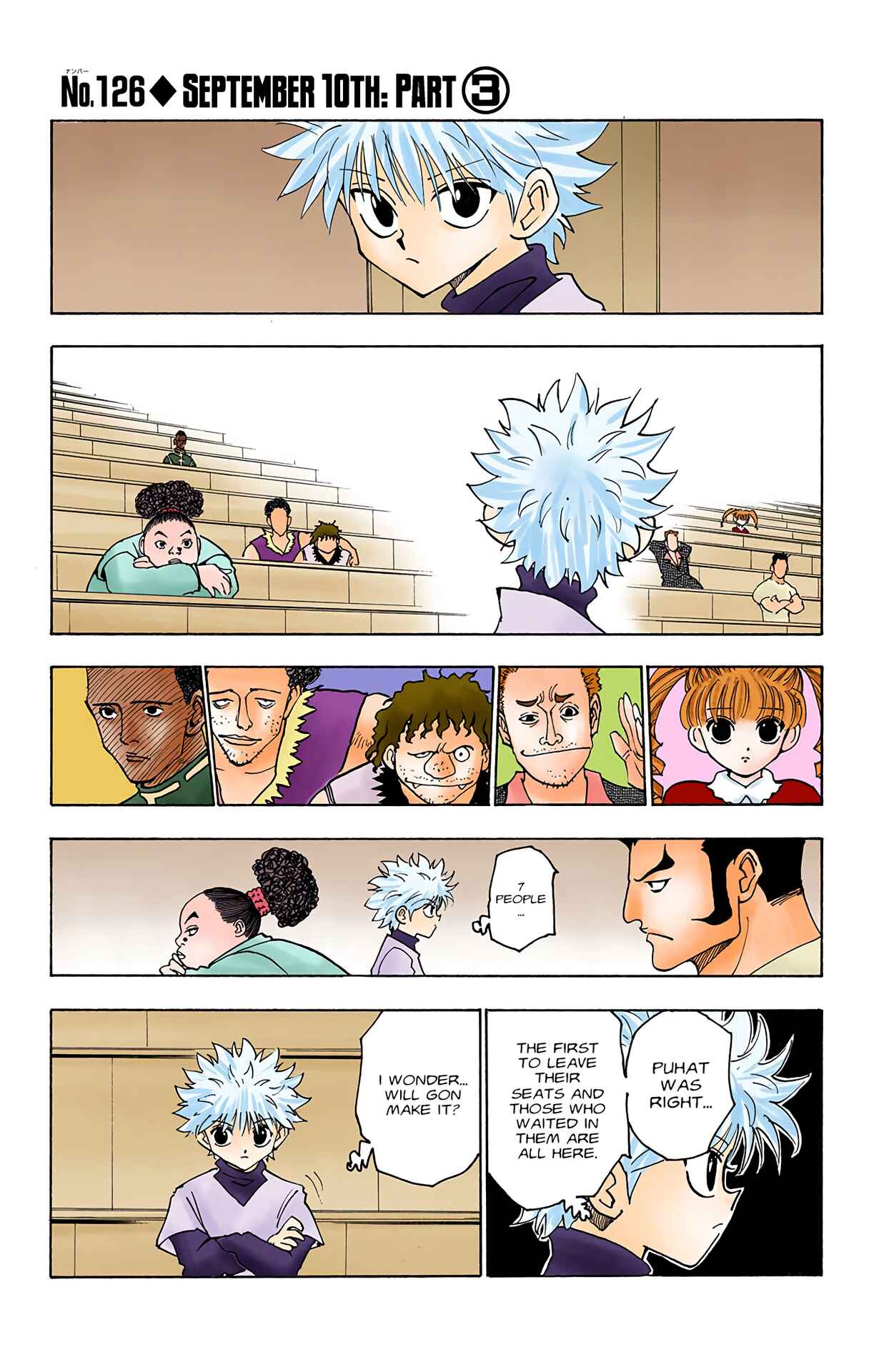 Page 1 Chapter 126 HUNTER x HUNTER (Official Colored)