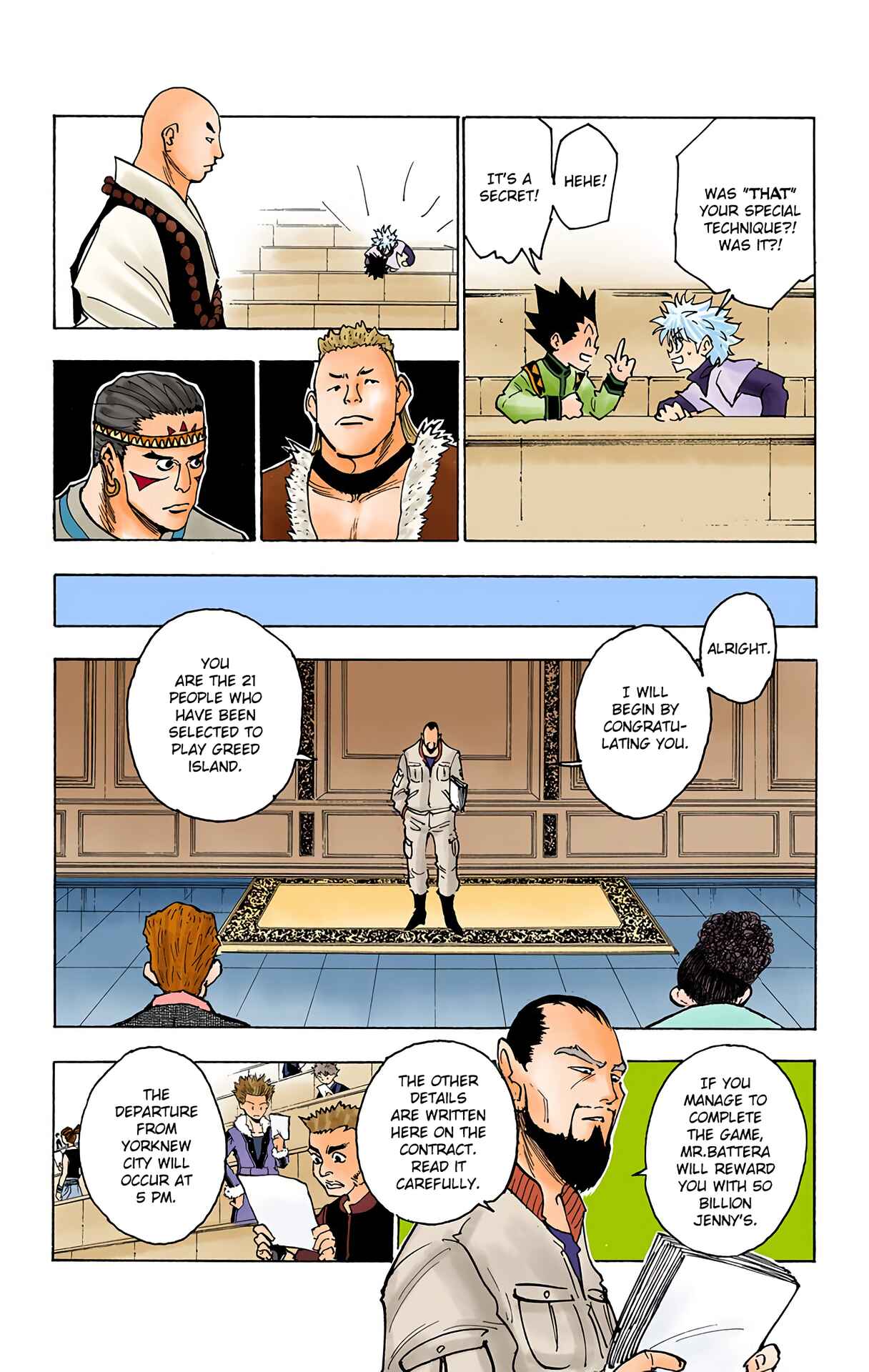 Page 4 Chapter 126 HUNTER x HUNTER (Official Colored)
