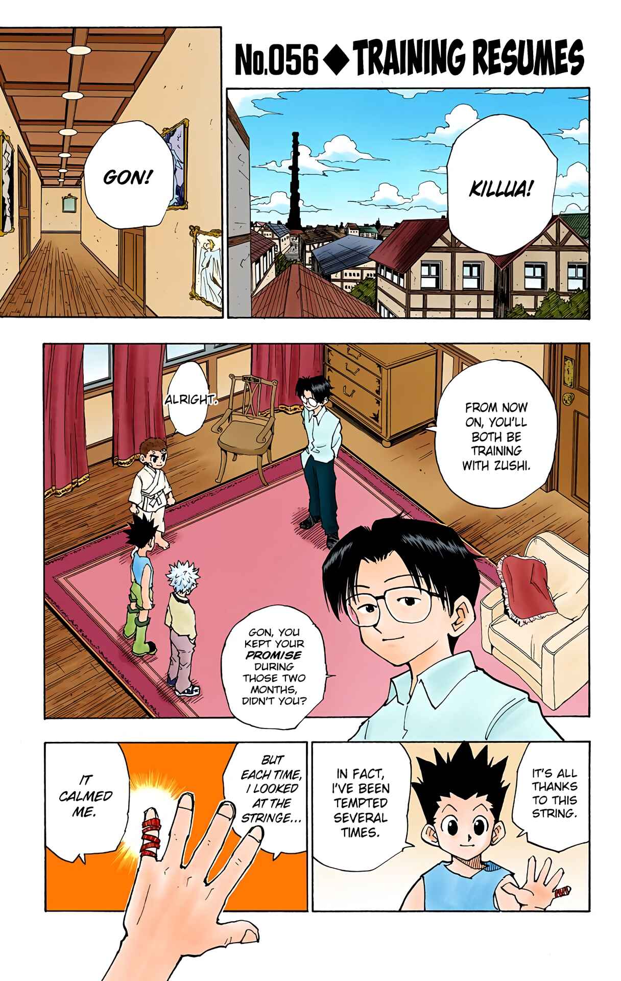 Page 1 Chapter 56 HUNTER x HUNTER (Official Colored)