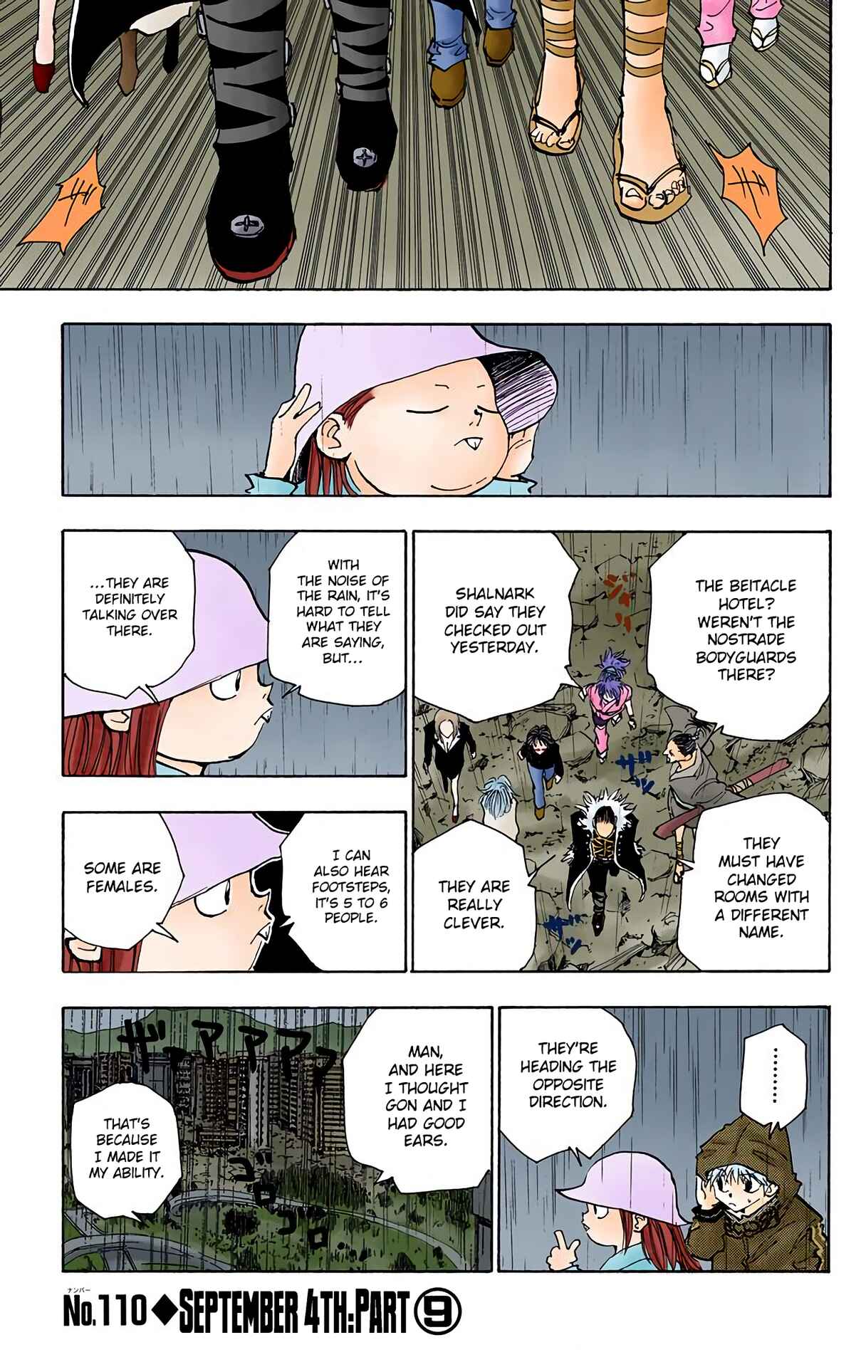 Page 1 Chapter 110 HUNTER x HUNTER (Official Colored)