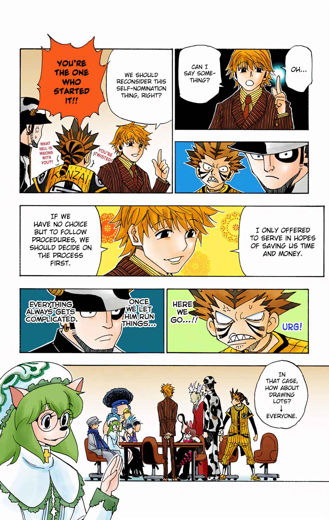 Page 14 Chapter 319 HUNTER x HUNTER (Official Colored)