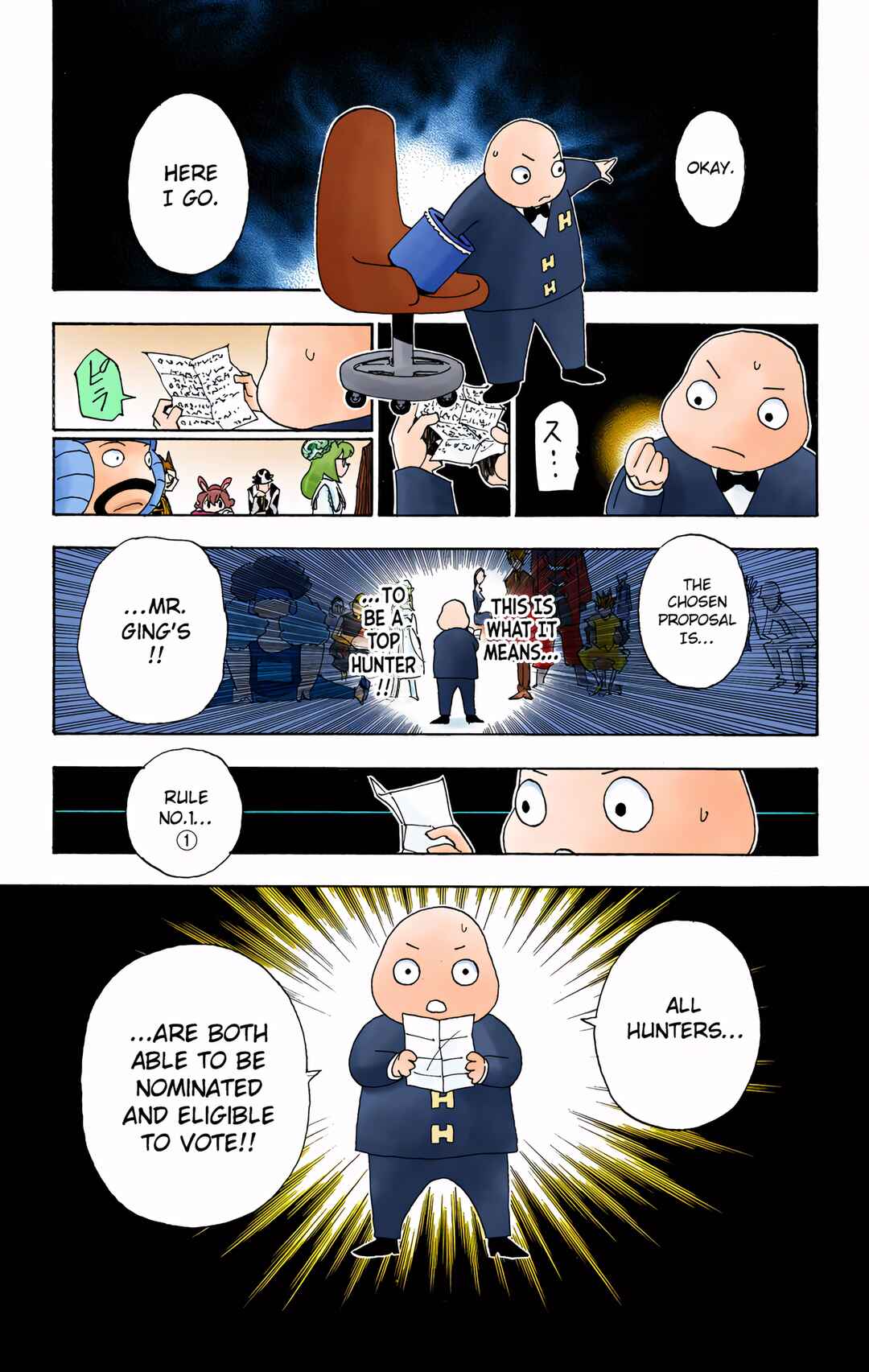 Page 17 Chapter 319 HUNTER x HUNTER (Official Colored)