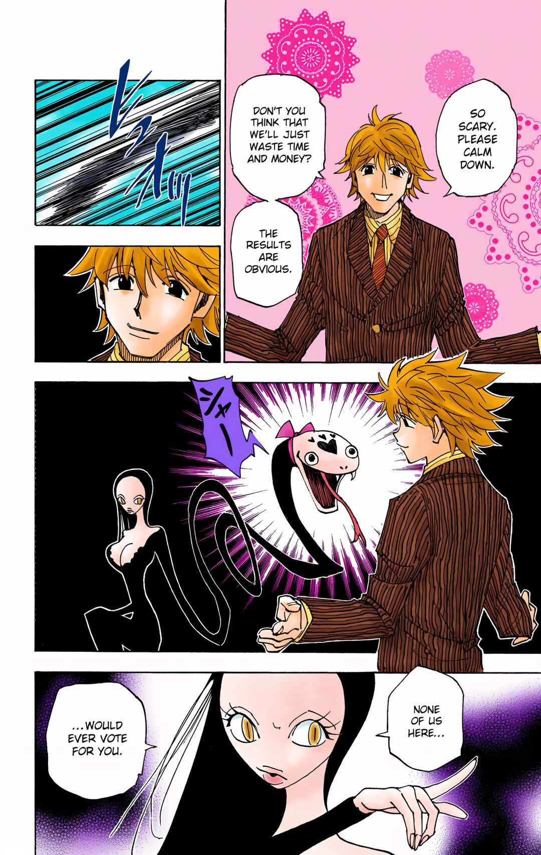 Page 8 Chapter 319 HUNTER x HUNTER (Official Colored)