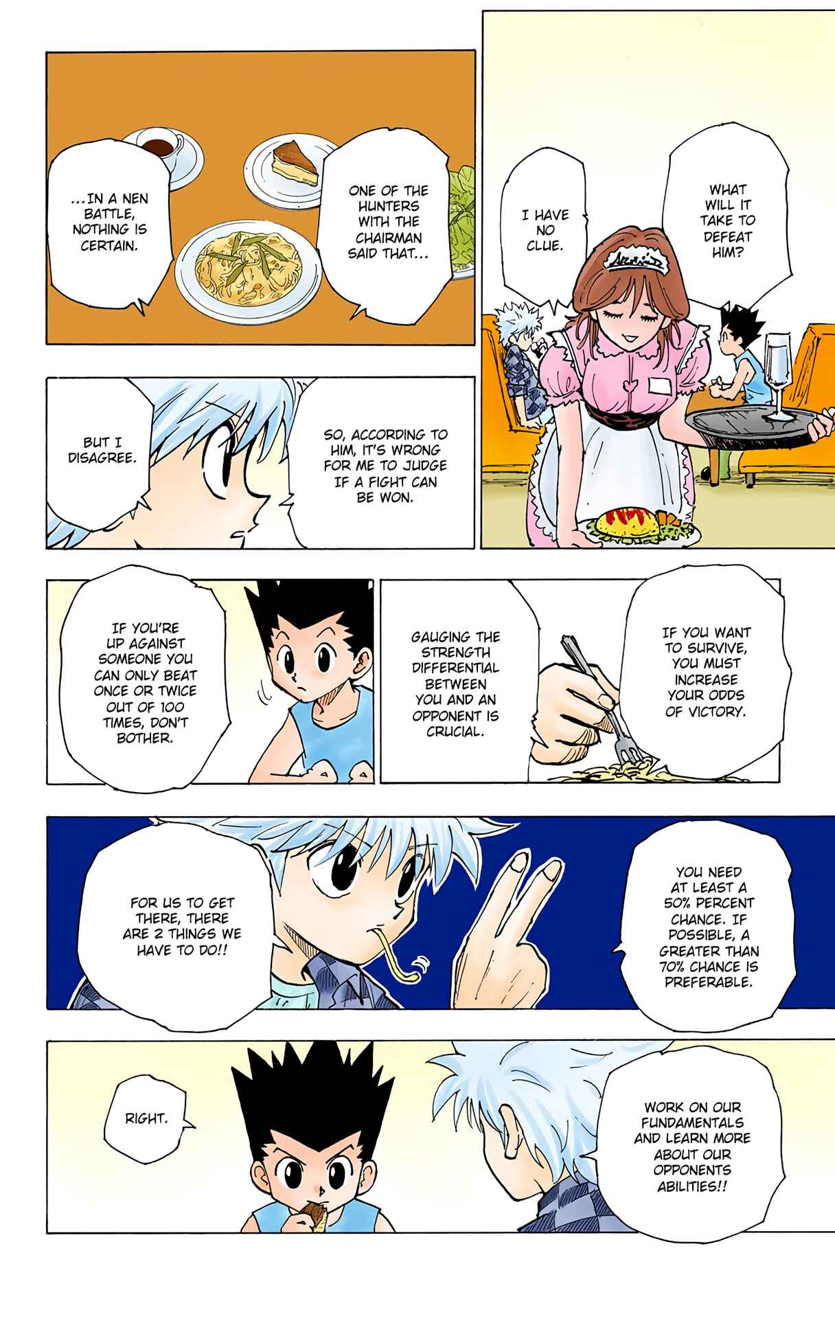 Page 4 Chapter 201 HUNTER x HUNTER (Official Colored)