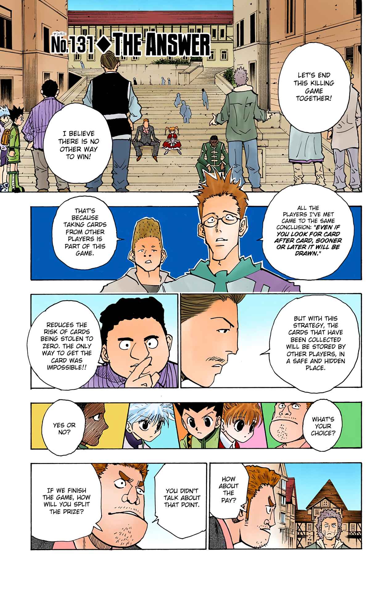 Page 1 Chapter 131 HUNTER x HUNTER (Official Colored)