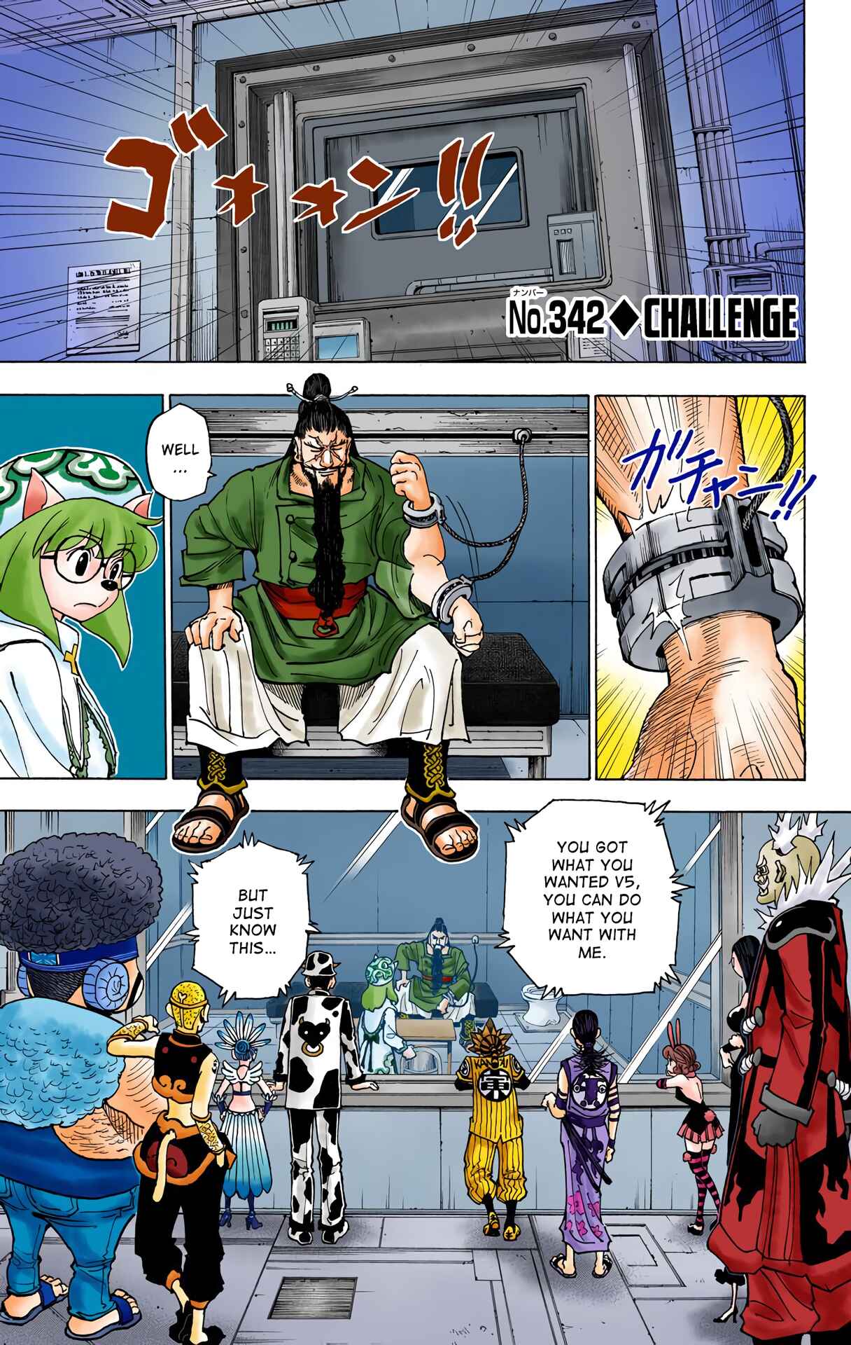 Page 1 Chapter 342 HUNTER x HUNTER (Official Colored)