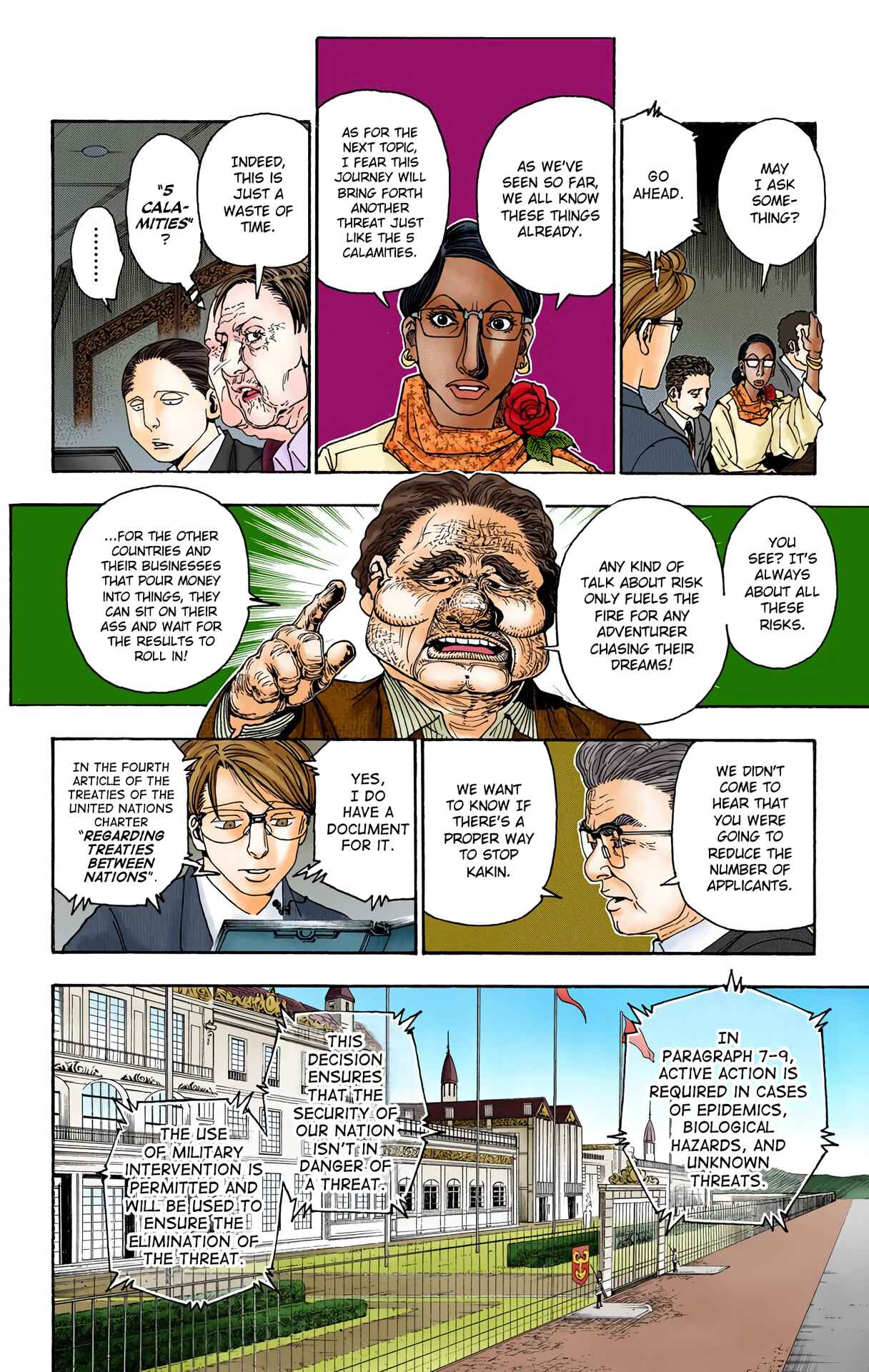 Page 6 Chapter 342 HUNTER x HUNTER (Official Colored)
