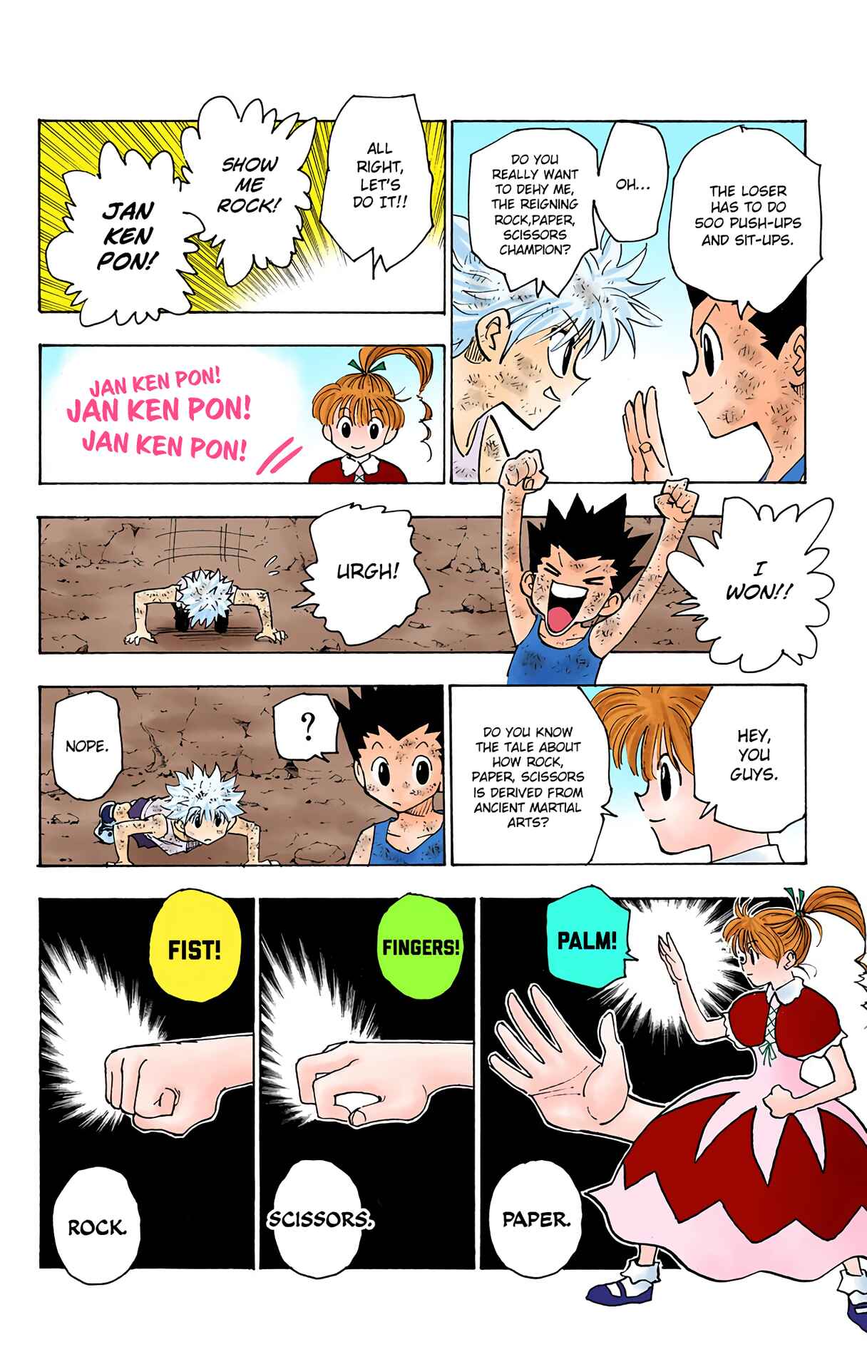 Page 4 Chapter 145 HUNTER x HUNTER (Official Colored)