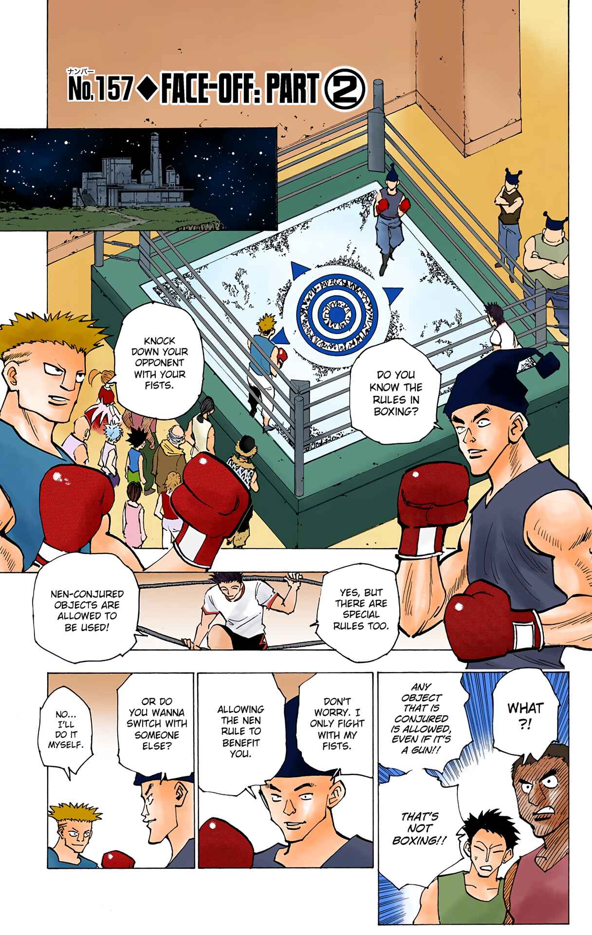 Page 1 Chapter 157 HUNTER x HUNTER (Official Colored)