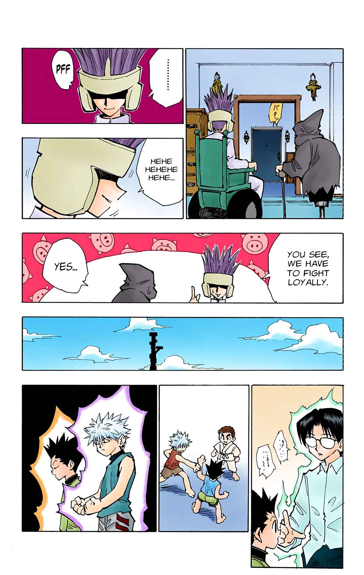Page 4 Chapter 58 HUNTER x HUNTER (Official Colored)