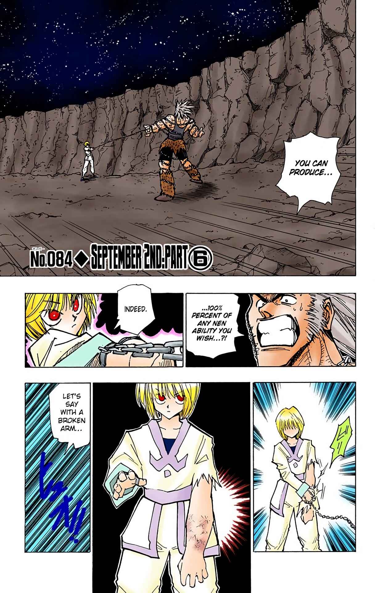 Page 5 Chapter 84 HUNTER x HUNTER (Official Colored)