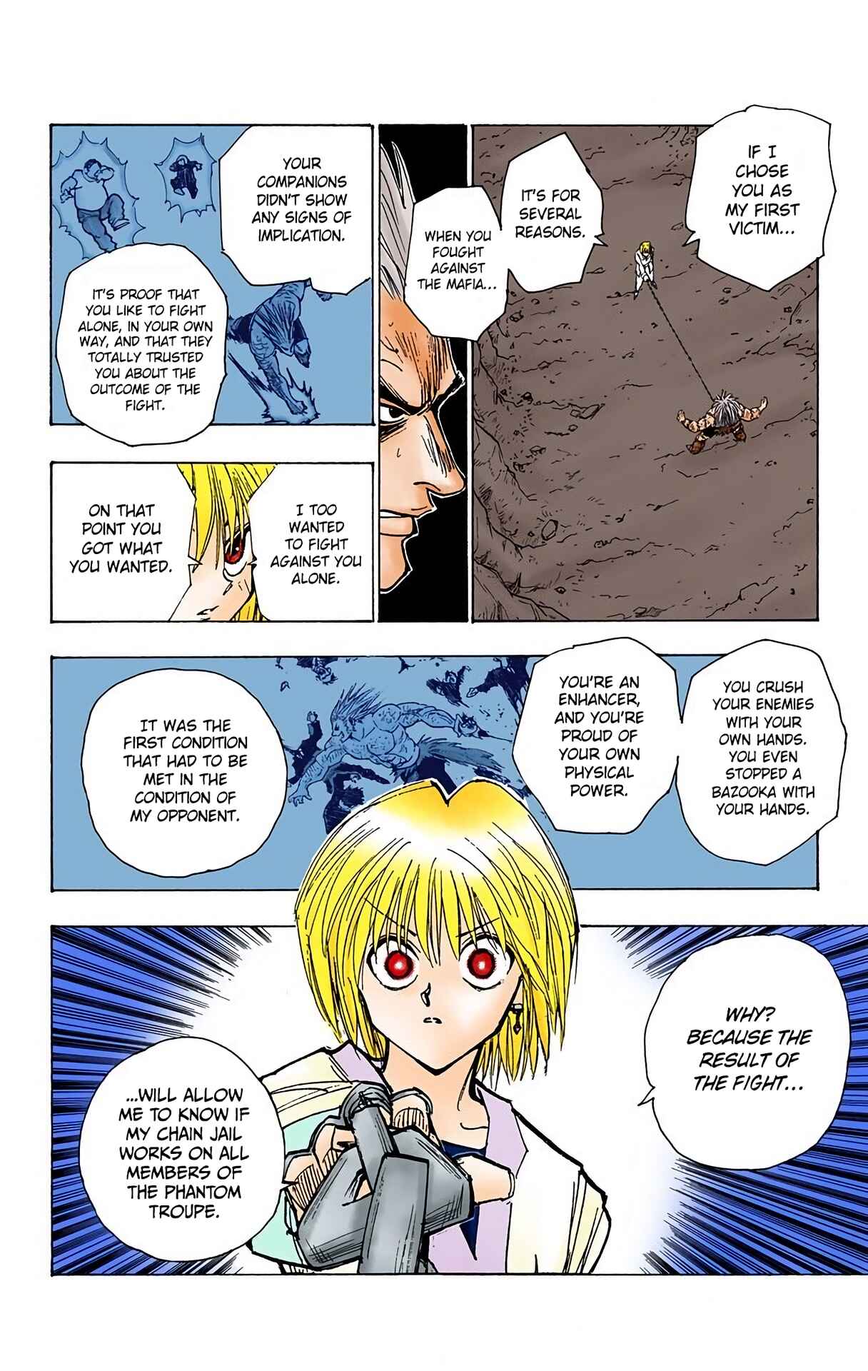 Page 8 Chapter 84 HUNTER x HUNTER (Official Colored)