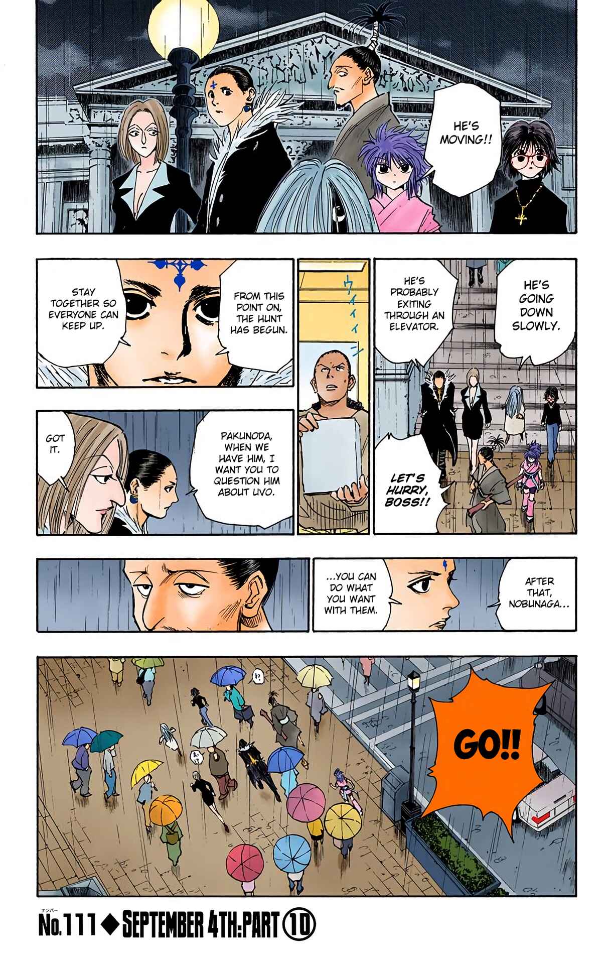 Page 1 Chapter 111 HUNTER x HUNTER (Official Colored)