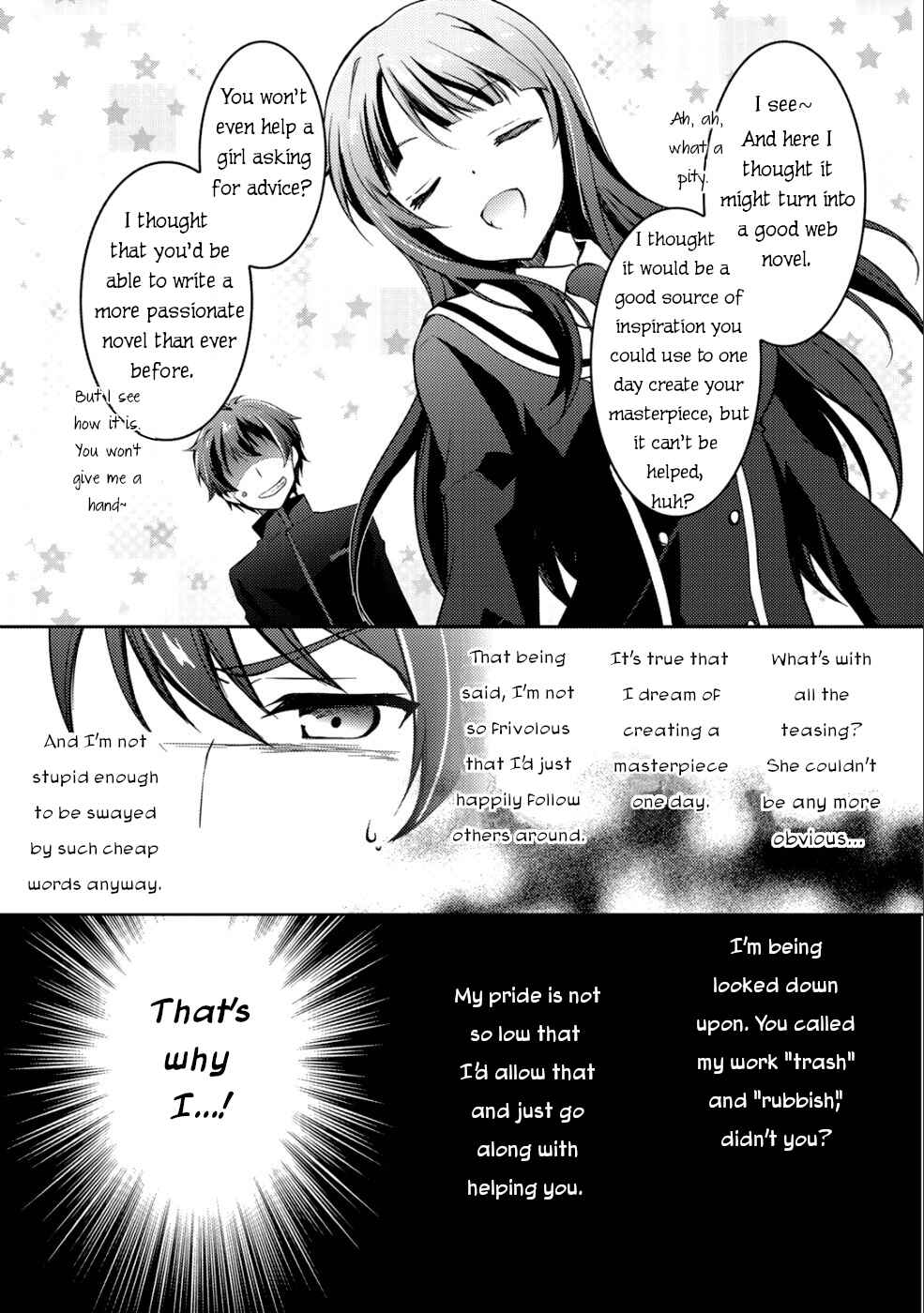 Page 4 Chapter 3 Shousetsu Toukou Saito o Riyou Shite Itara, Kurasu no Bishoujo ga Dokusha datta