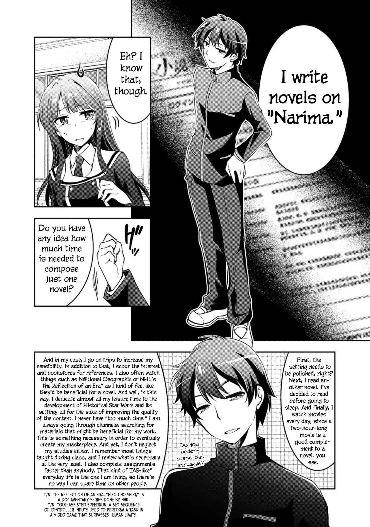Page 17 Chapter 2 Shousetsu Toukou Saito o Riyou Shite Itara, Kurasu no Bishoujo ga Dokusha datta