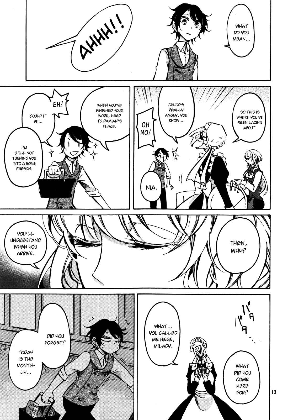 Page 13 Chapter 1 Dhaldot no Akujiki Musume