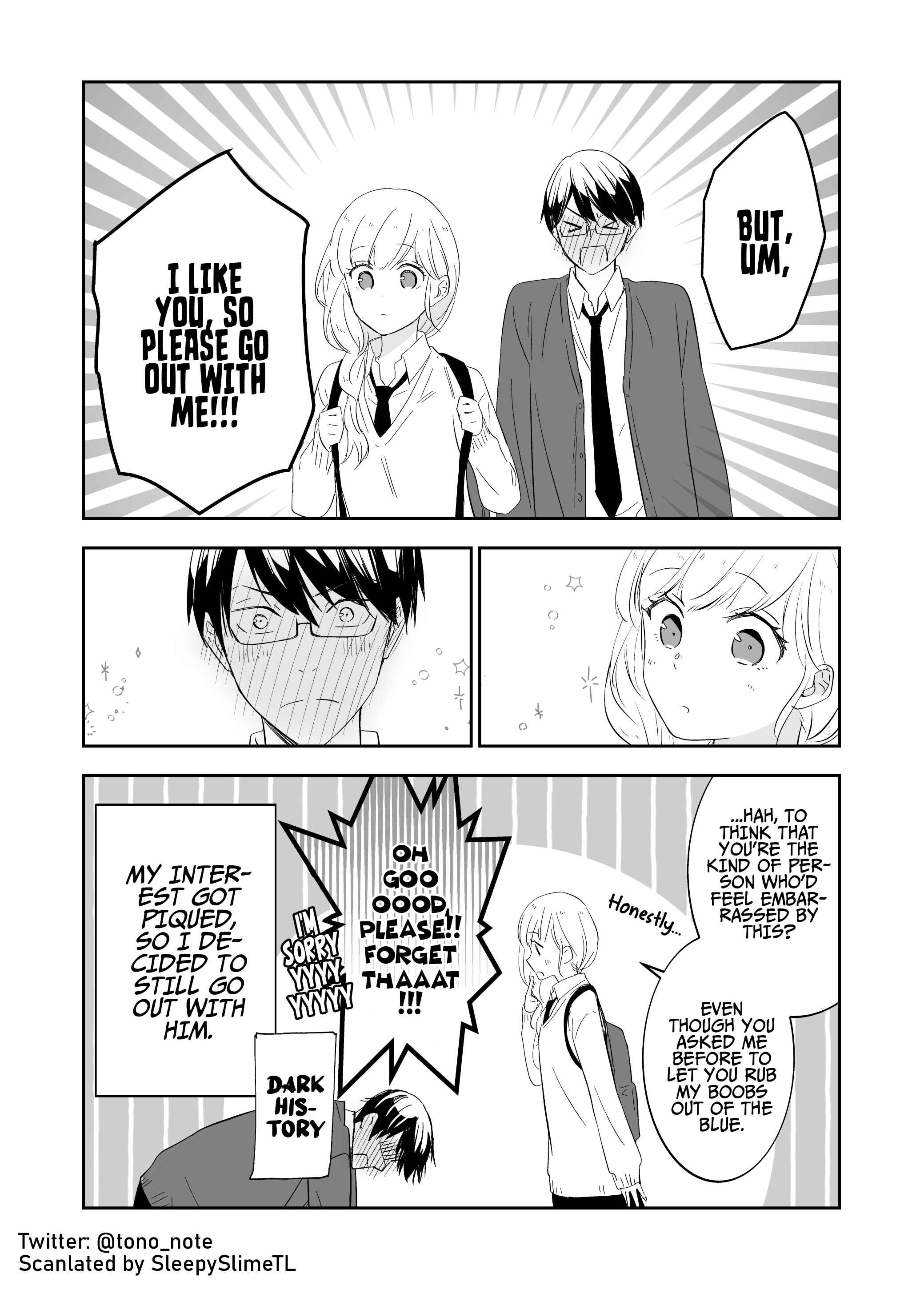 Page 4 Chapter 2 The World Will Be Destroyed Tomorrow, so I Want to Rub Your Boobs