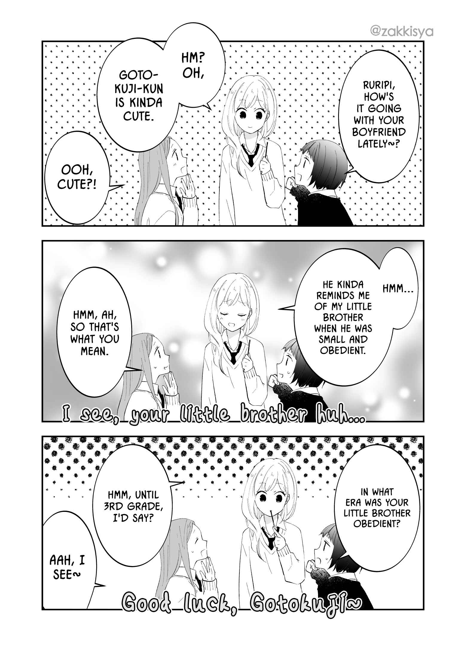 Page 1 Chapter 8 The World Will Be Destroyed Tomorrow, so I Want to Rub Your Boobs