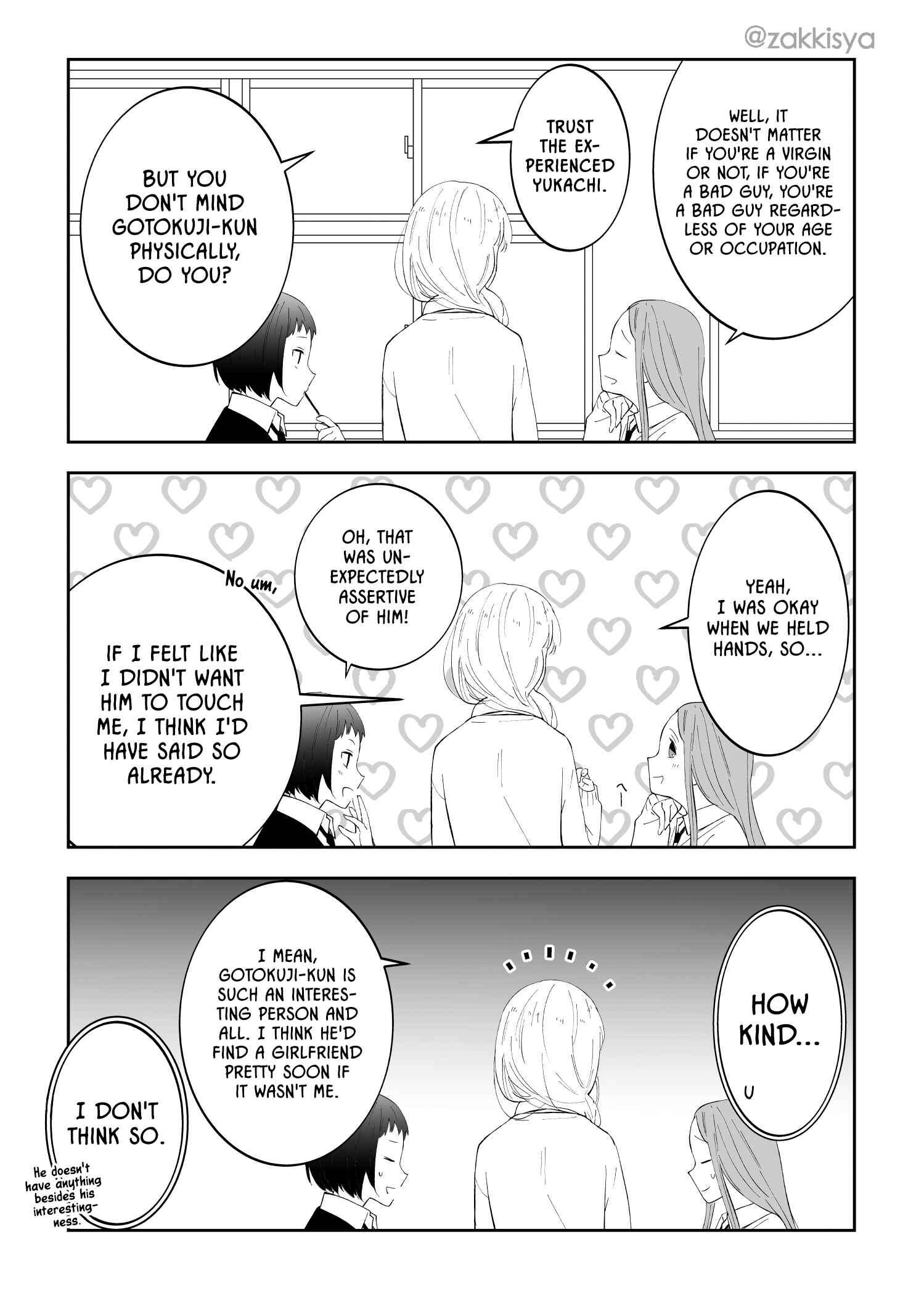 Page 3 Chapter 8 The World Will Be Destroyed Tomorrow, so I Want to Rub Your Boobs