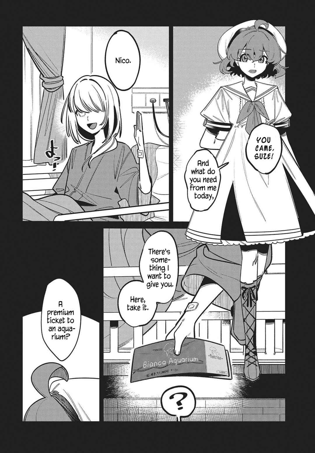 Page 7 Chapter 1 Aquarium wa Odoranai