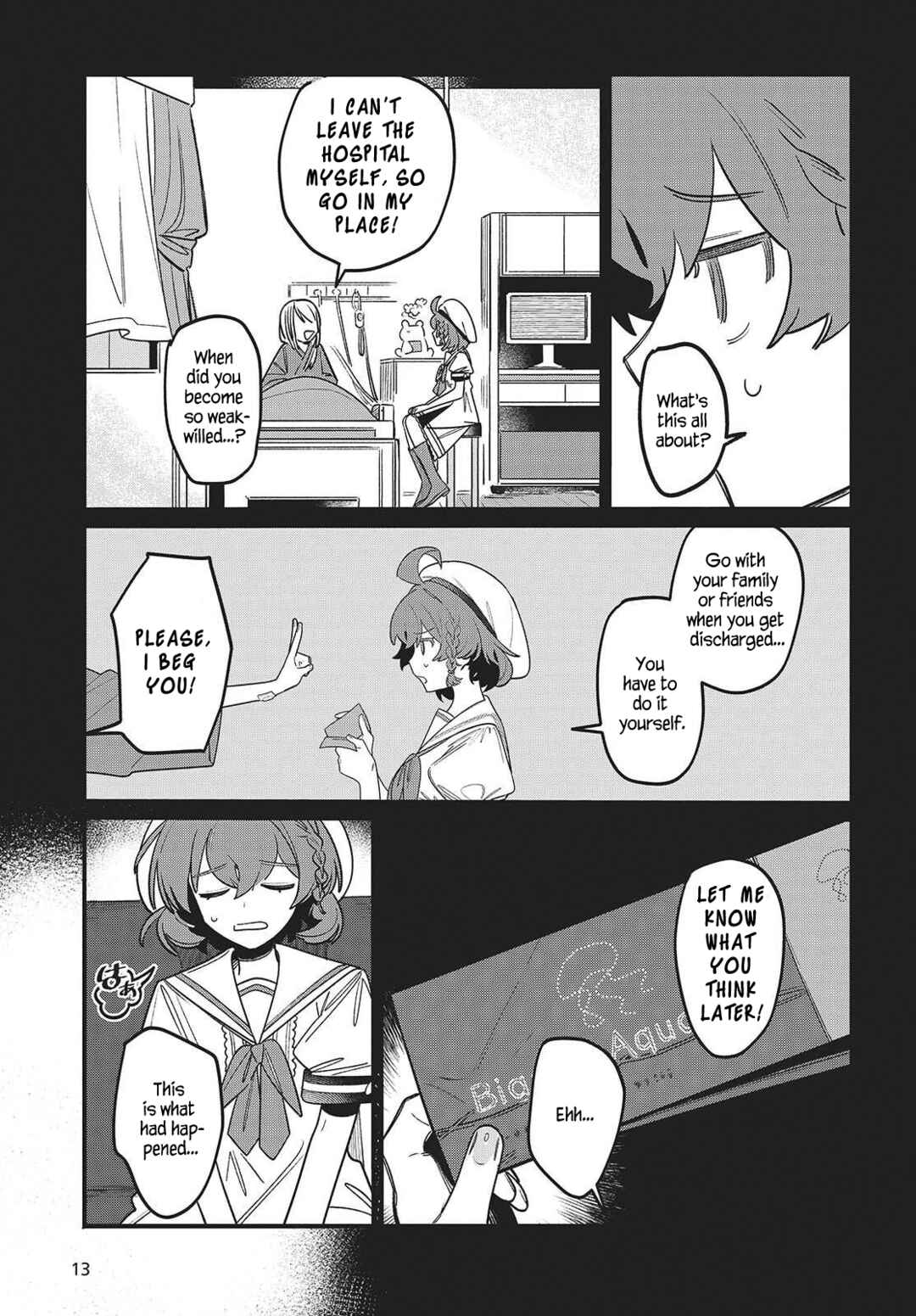 Page 8 Chapter 1 Aquarium wa Odoranai
