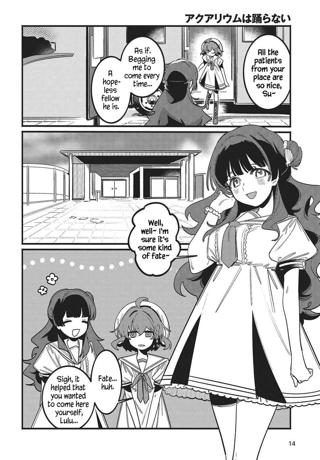 Page 9 Chapter 1 Aquarium wa Odoranai