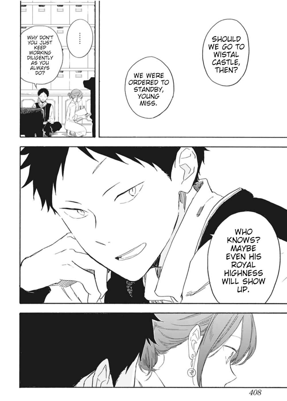 Page 9 Chapter 129 Akagami no Shirayukihime