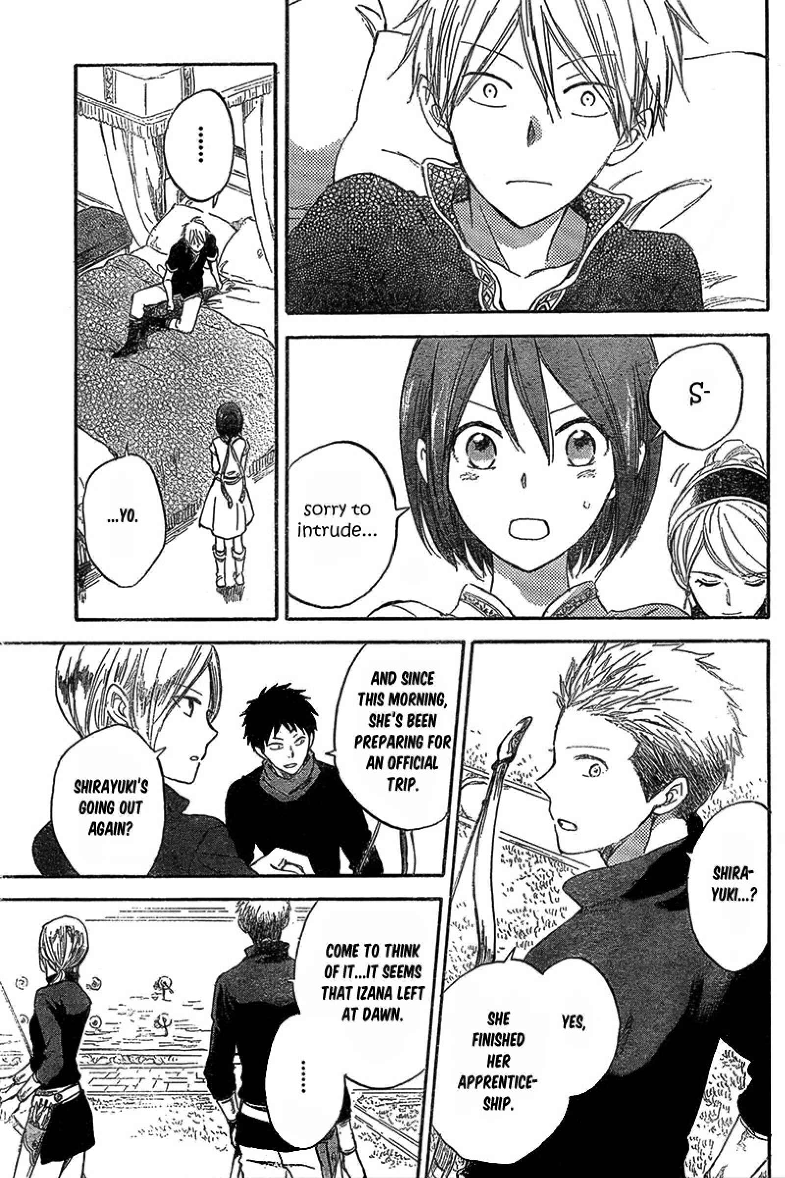 Page 23 Chapter 33 Akagami no Shirayukihime
