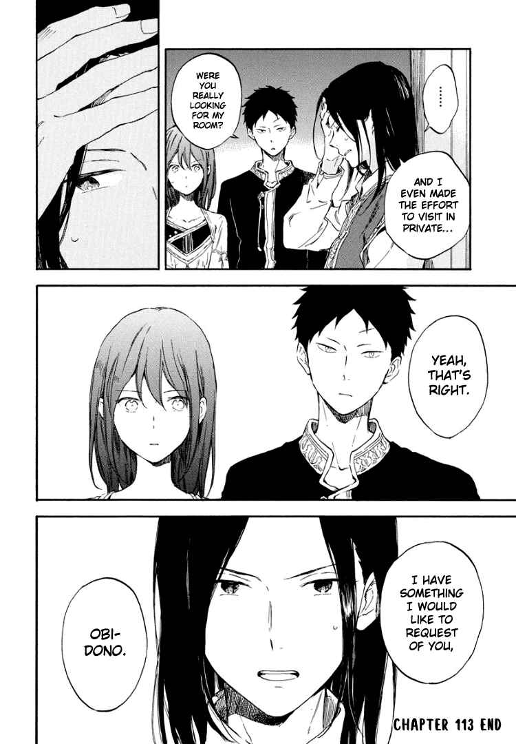 Page 28 Chapter 113 Akagami no Shirayukihime