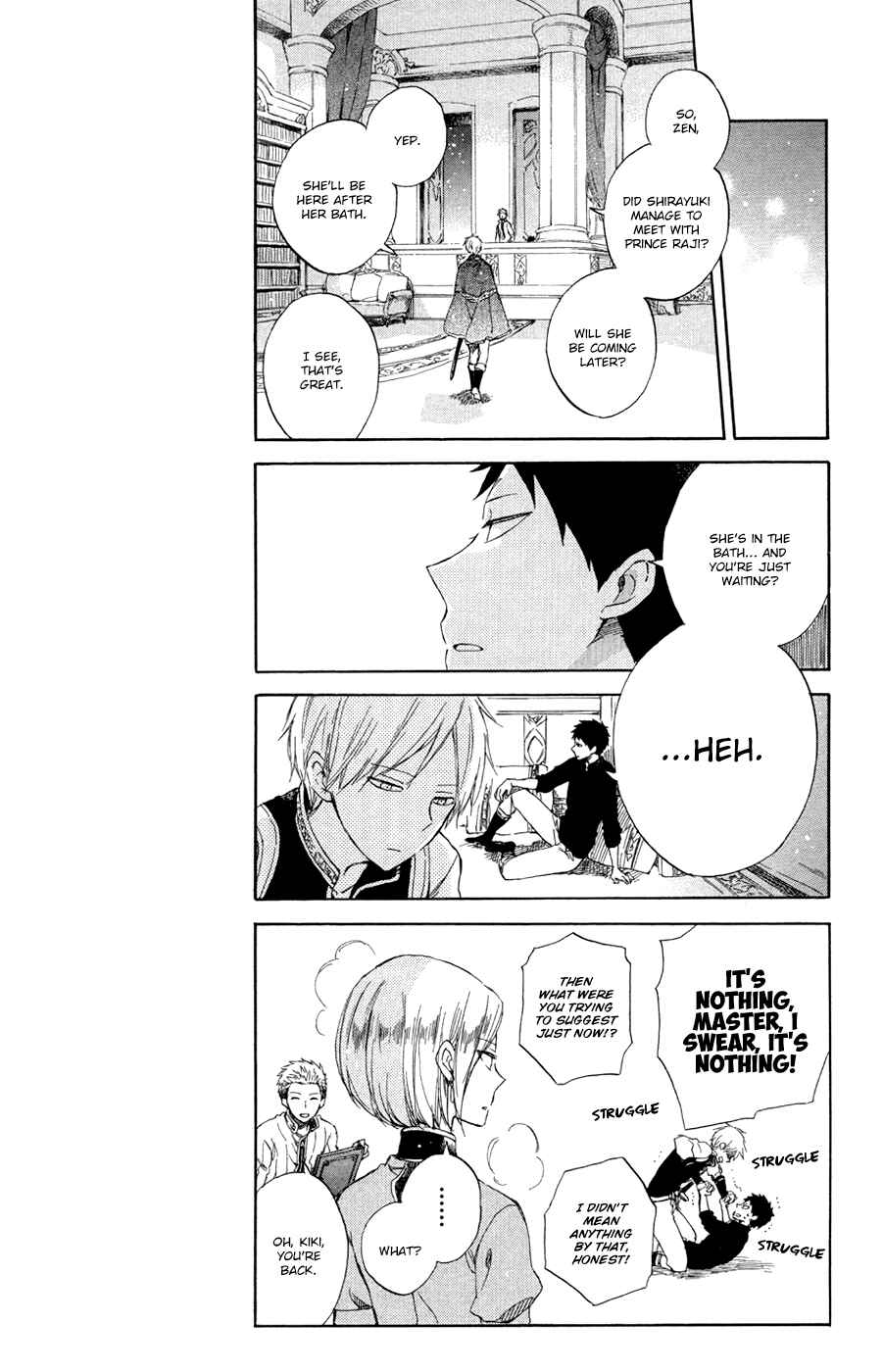 Page 8 Chapter 53 Akagami no Shirayukihime