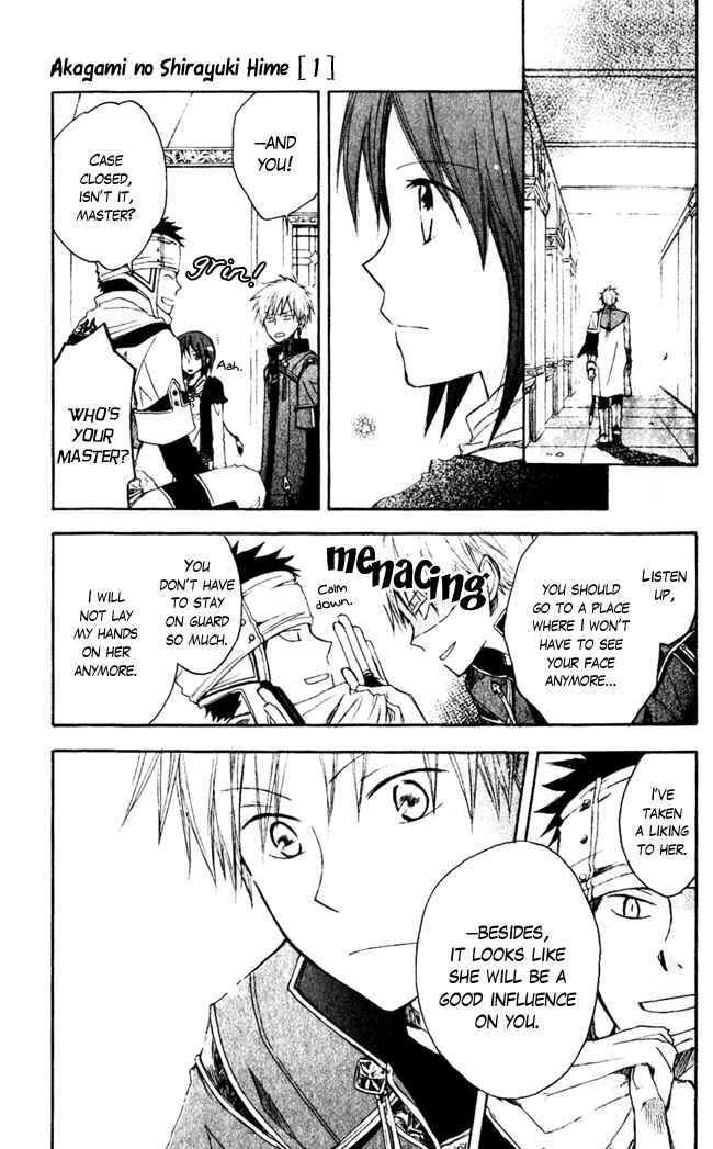 Page 38 Chapter 3 Akagami no Shirayukihime